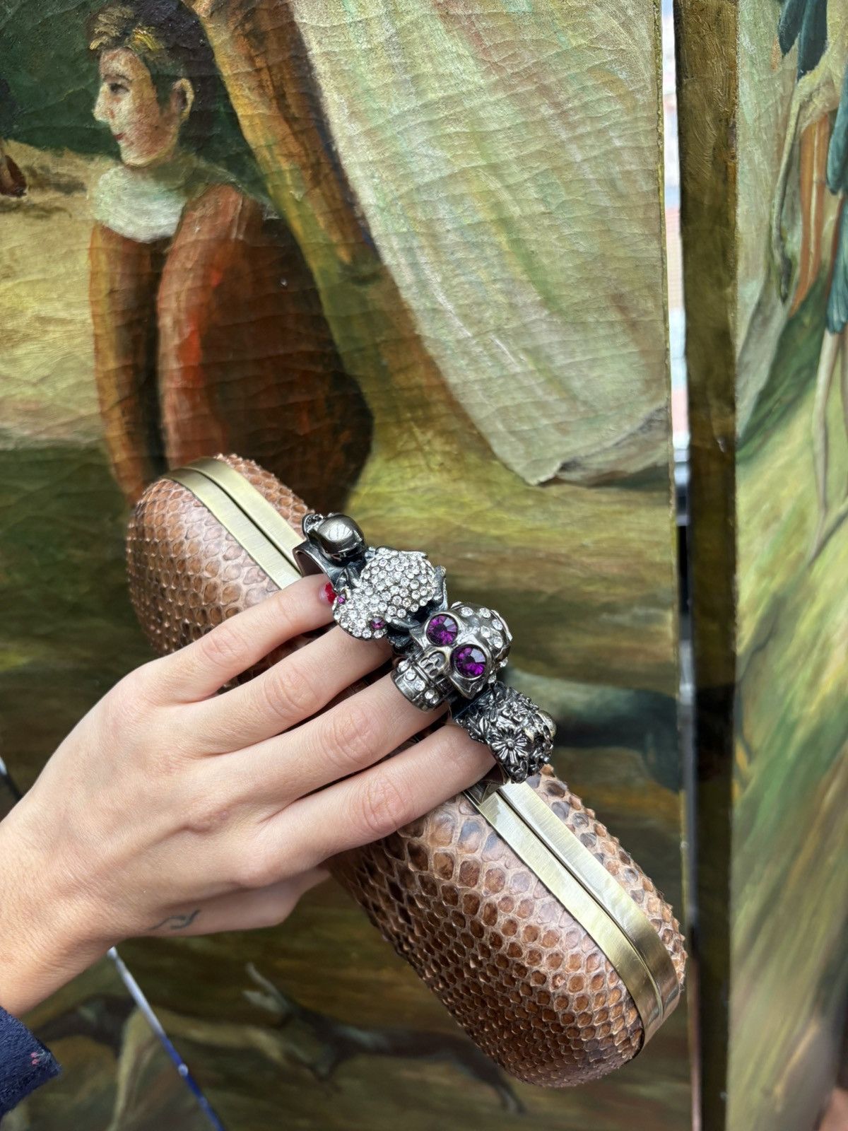 Alexander McQueen Alexandre McQueen S/S 2010 python box clutch Size ONE SIZE - 21 Thumbnail