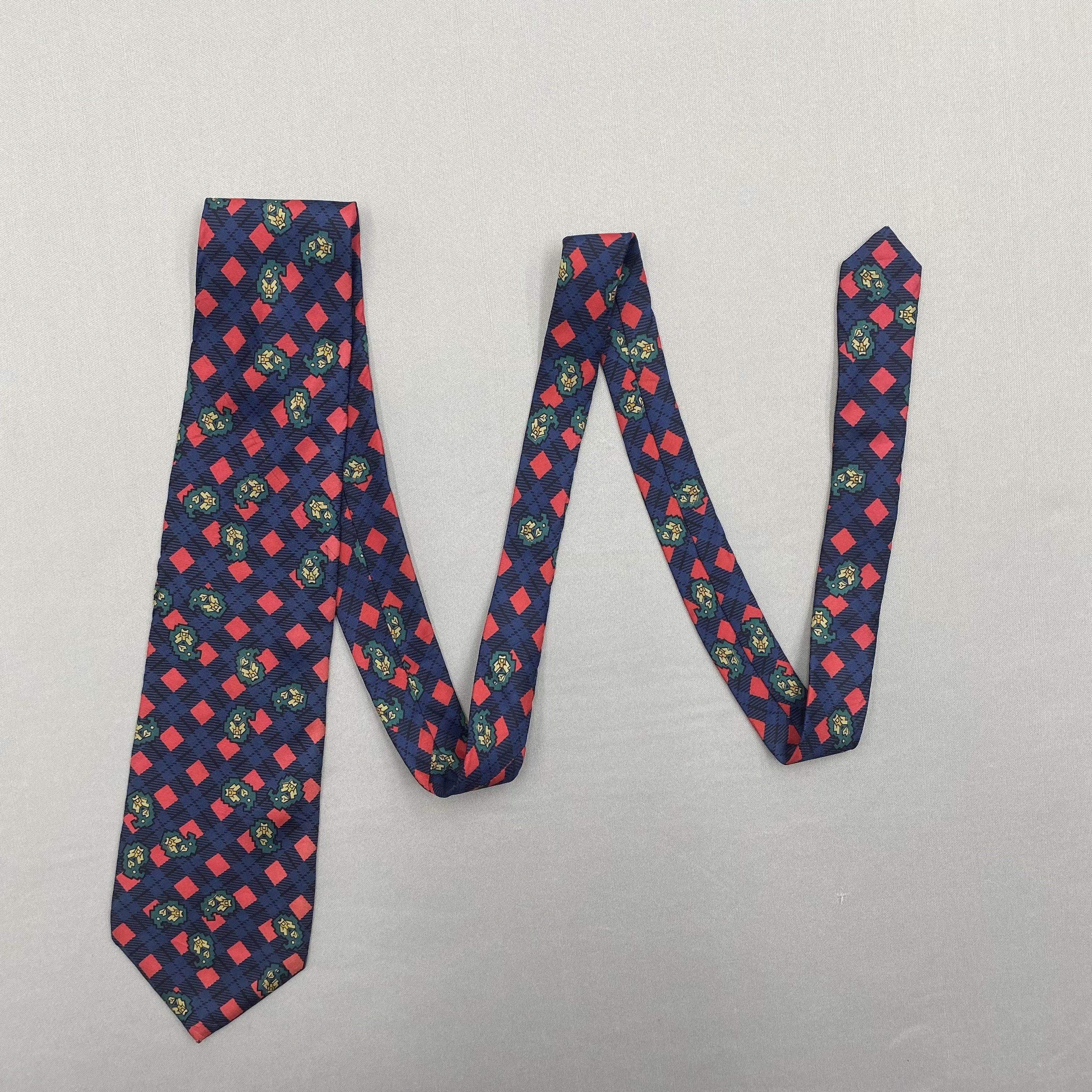 Japanese Brand Vintage Pierre Balmain SILK Necktie Cravate Pure Silk Size ONE SIZE - 5 Thumbnail
