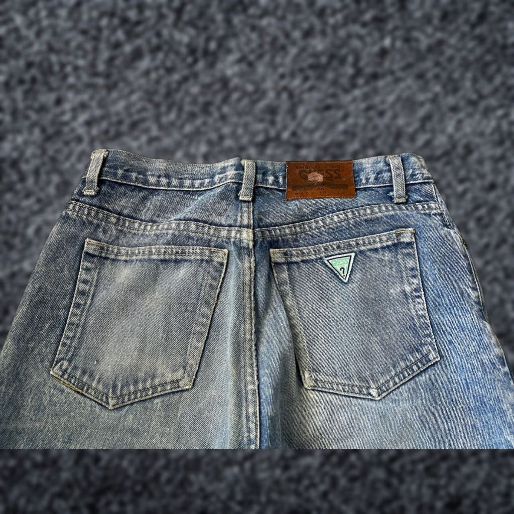 VINTAGE Guess Georges Marciano Jeans Blue Denim Women's Size 31 Made In USA Jeans 80s 90s Grunge Hipster Womens