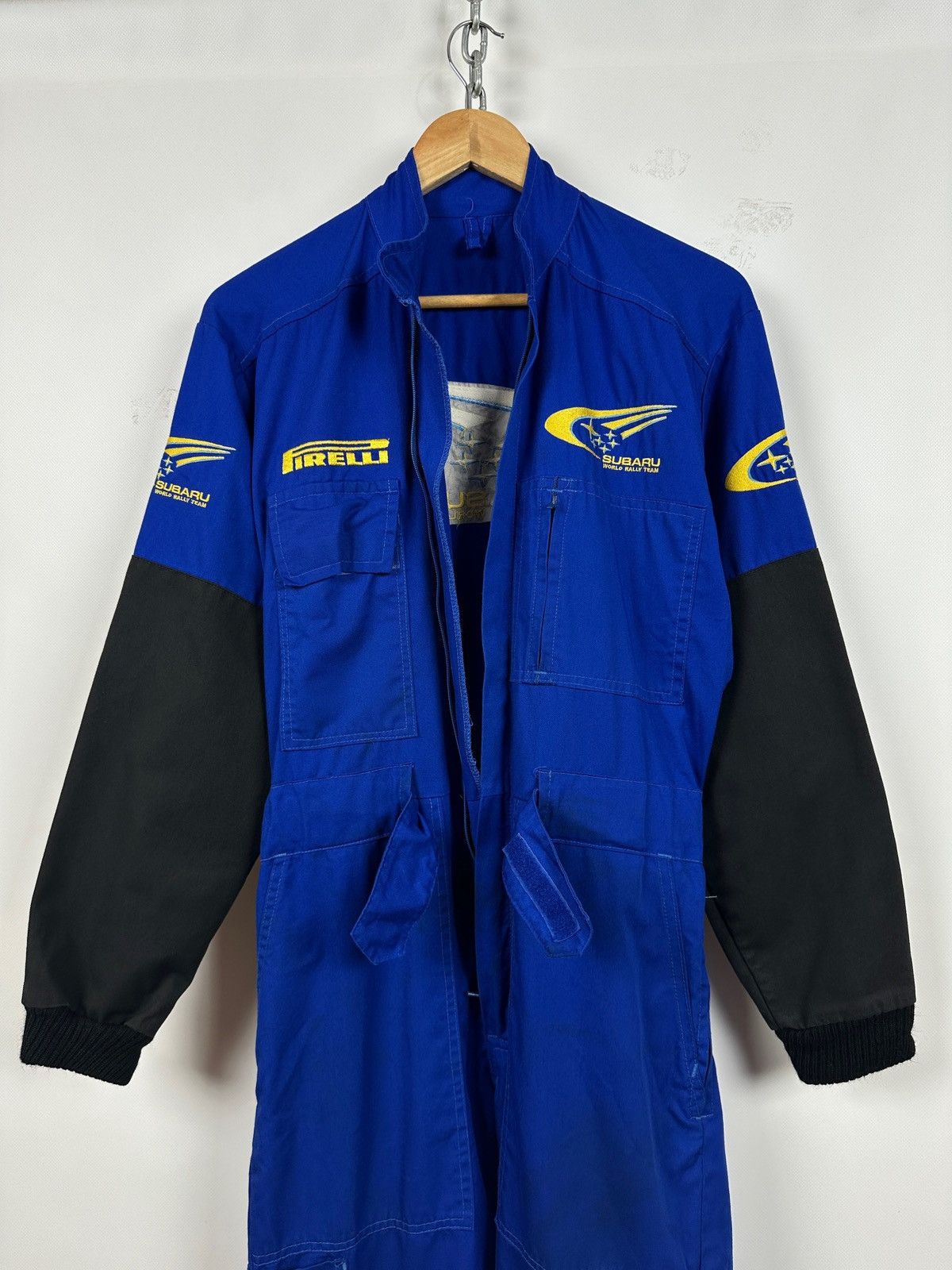 Vintage 90s Vintage Subaru World Rally Team WRC Racing Coveralls Size US 32 / EU 48 - 11 Thumbnail