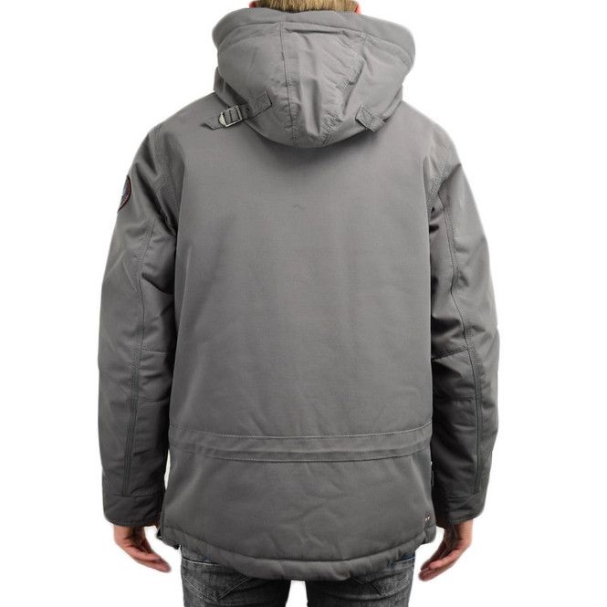 Napapijri NAPAPIJRI Skidoo Dark Gray Solid Anorak Jacket SizeXXXL Snow Size US XXL / EU 58 / 5 - 3 Thumbnail