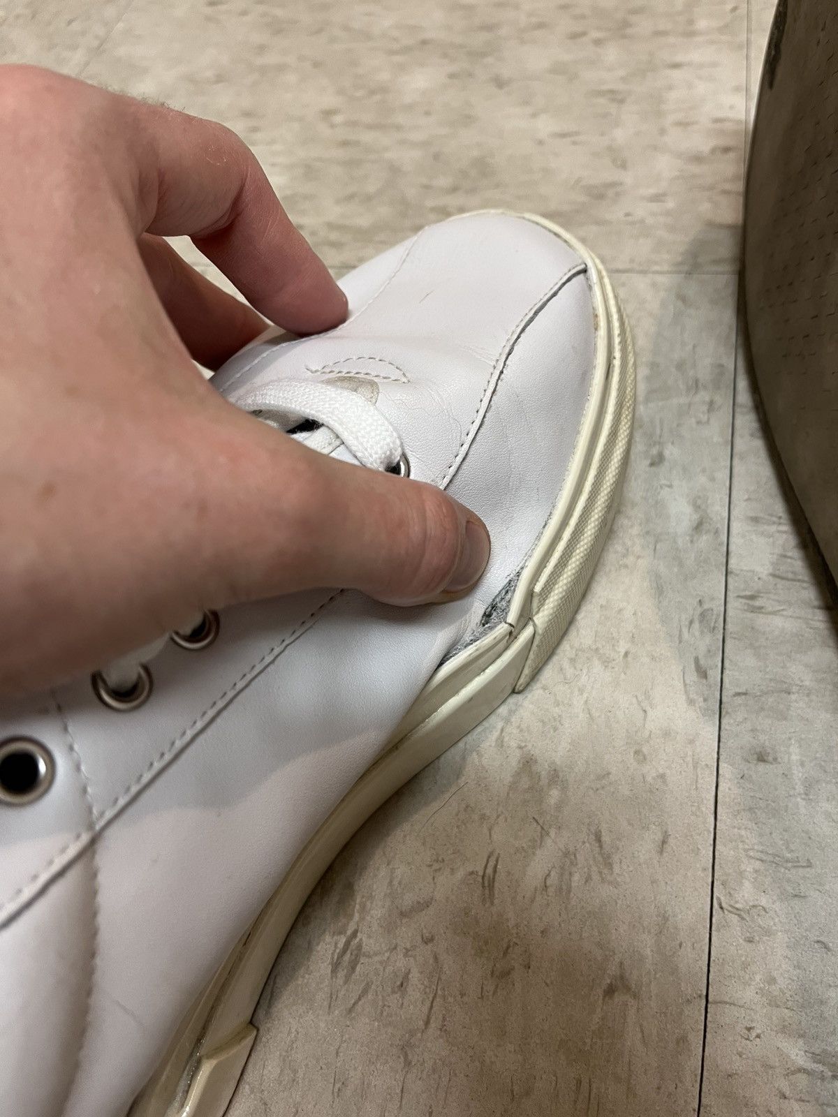 Stepney Workers Club Stepney workers club white leather sneaker Size US 11 / EU 44 - 4 Thumbnail