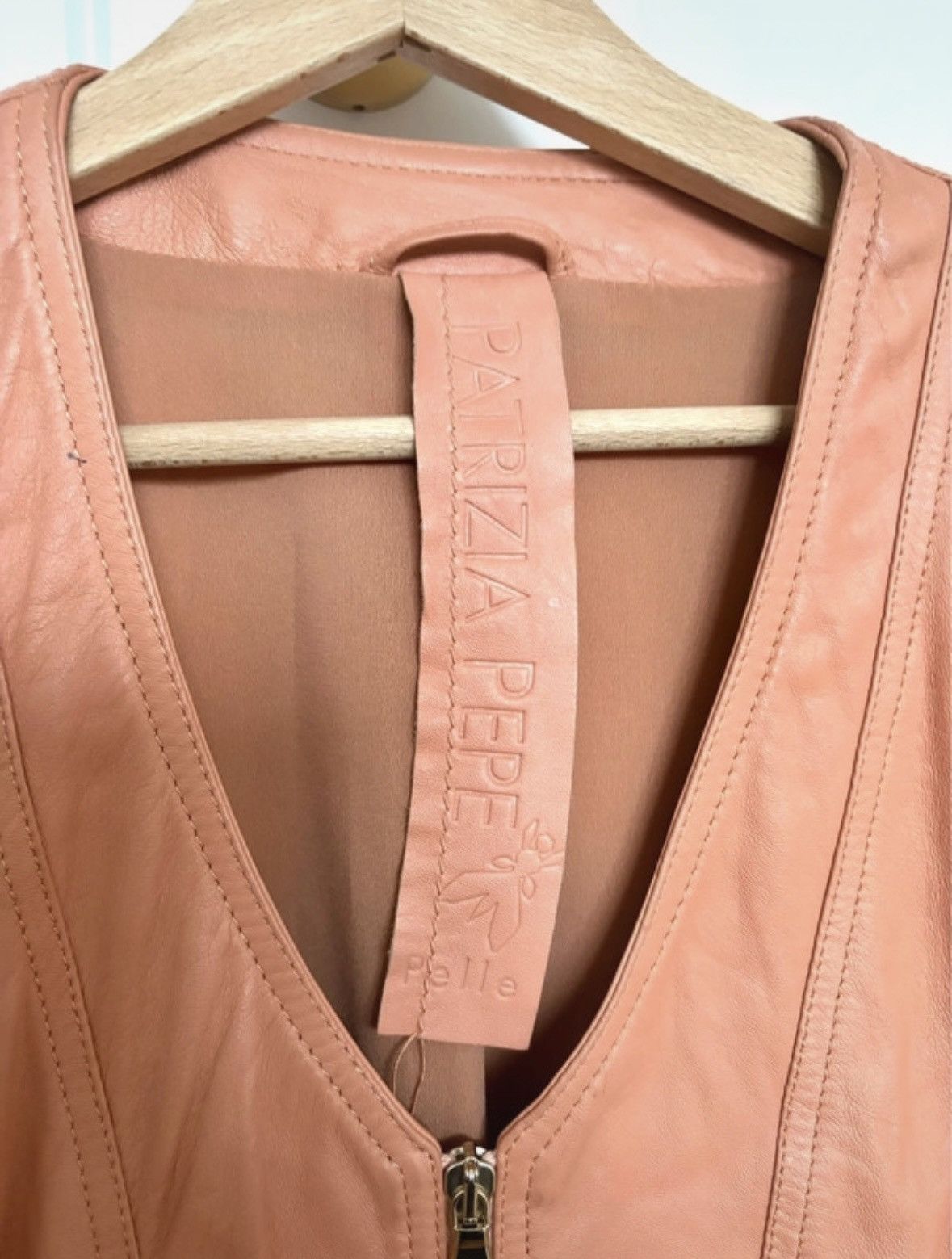 Patrizia Pepe Patrizia Pepe Leather Jacket/Blazer Size S / US 4 / IT 40 - 2 Thumbnail