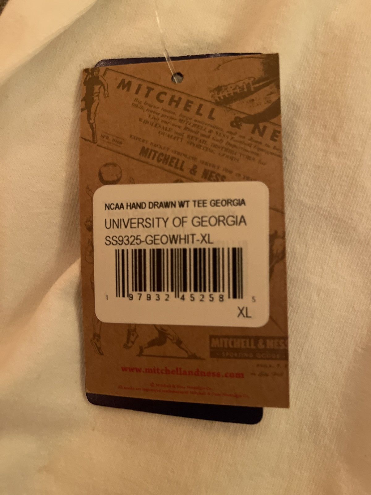 Mitchell & Ness × Travis Scott Travis Scott x Mitchell & Ness University of Georgia T-Shirt Size US XXL / EU 58 / 5 - 4 Thumbnail