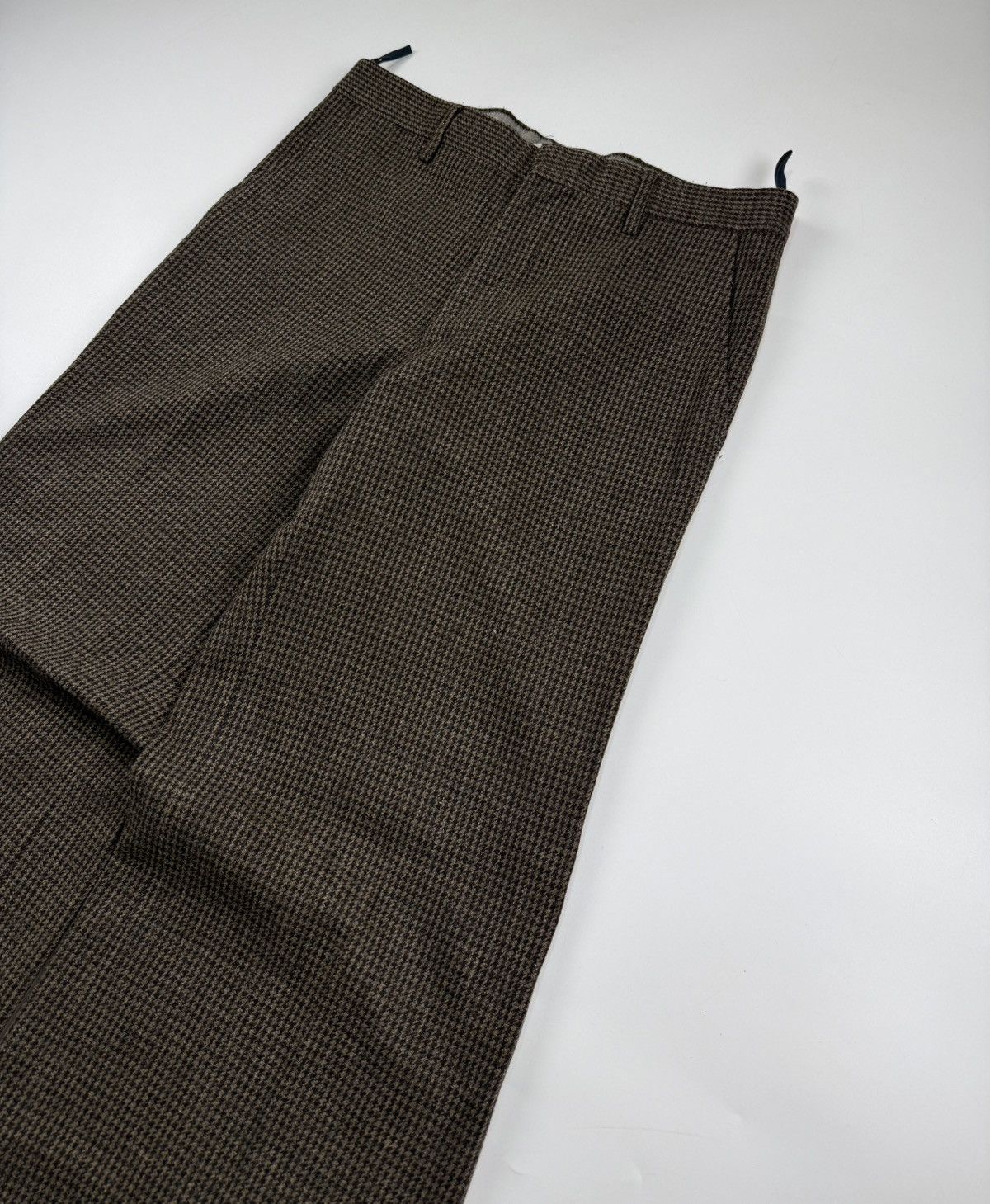 Miu Miu Miu Miu F/W’03 Houndstooth Wide Pants Size 28" / US 6 / IT 42 - 4 Thumbnail