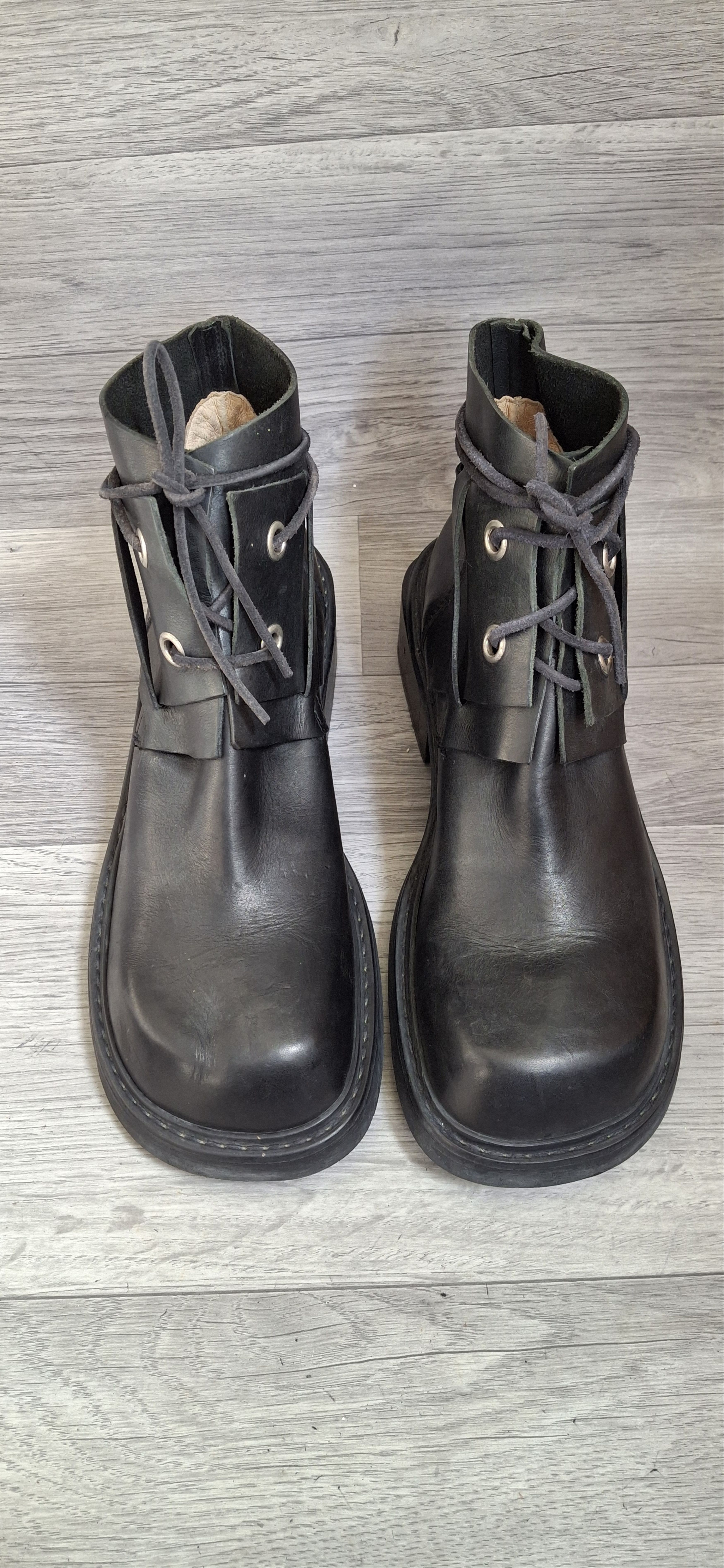 Vintage Vintage 90's chunky Faits Divers, dirk bikkembergs Y2k boots Size US 10 / EU 43 - 2 Thumbnail