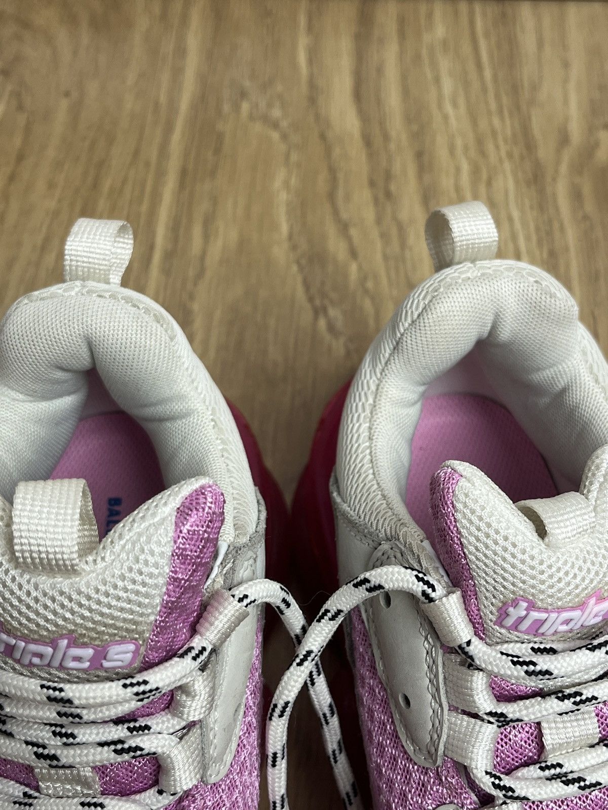 Balenciaga DDP Balenciaga Triple S Pink White Women's Sneakers Size US 9 / IT 39 - 8 Thumbnail