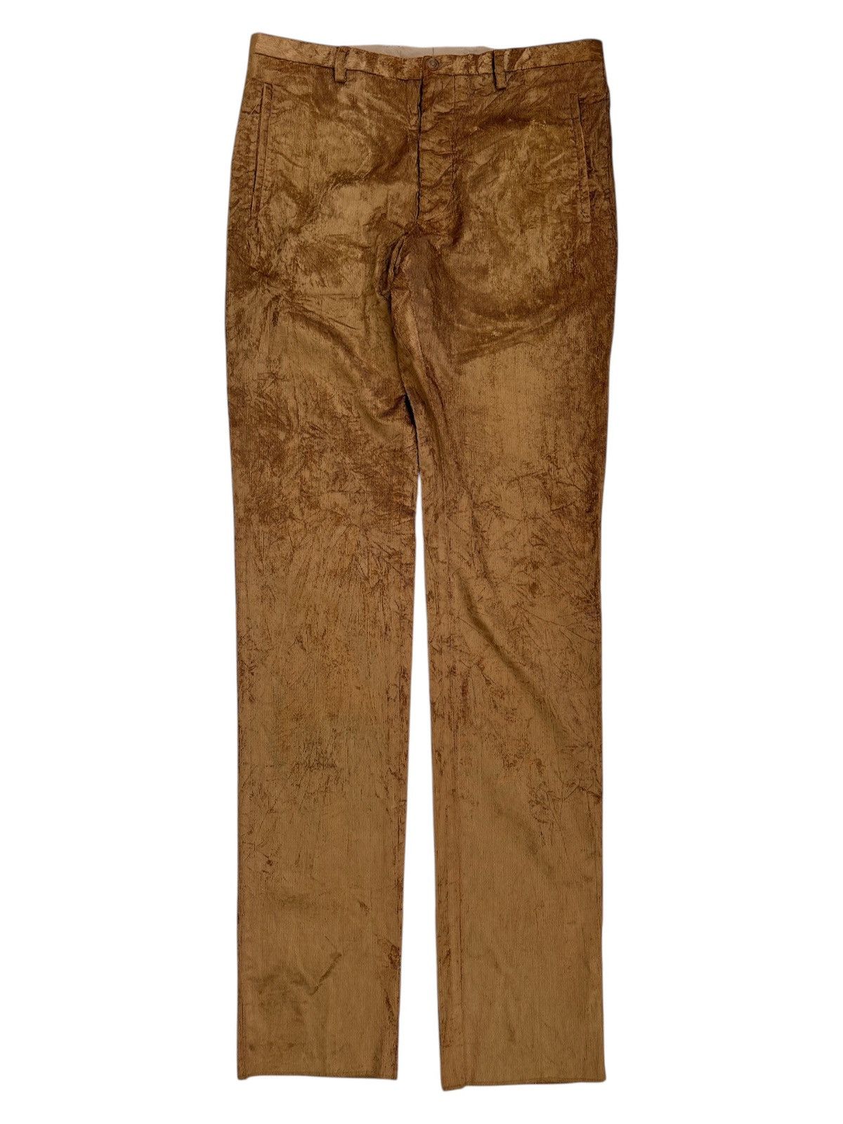 Maison Margiela Fall 2008 RUNWAY Martin era Gold Trousers Size US 31 - 2 Thumbnail