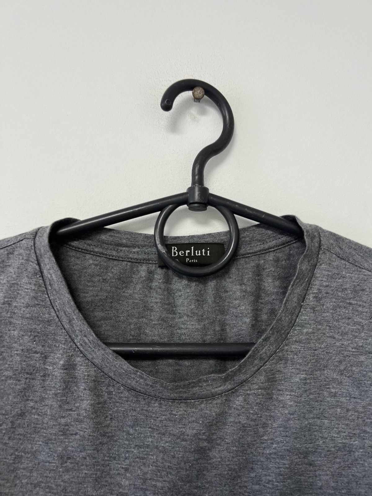 Berluti Vintage Authentic Betluti Paris Basic T shirt Gray Luxury M Size US M / EU 48-50 / 2 - 10 Thumbnail