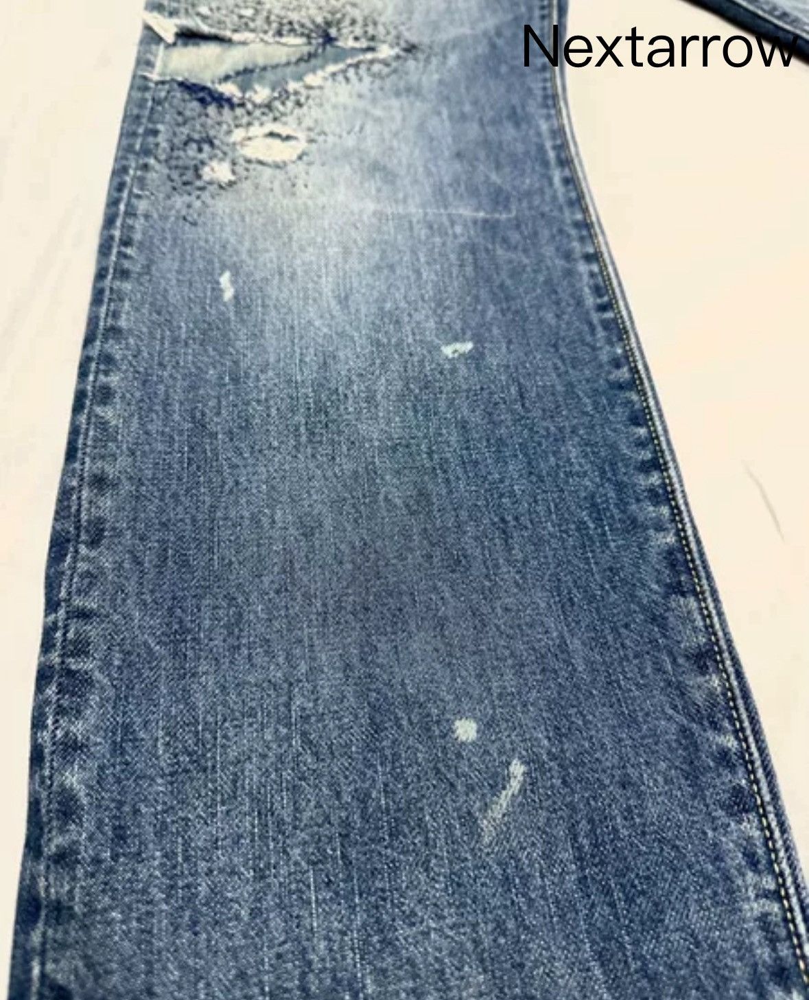 Kapital Kapital wash destroys prickly jeans 2412-Nextarrow Size US 32 / EU 48 - 2 Thumbnail