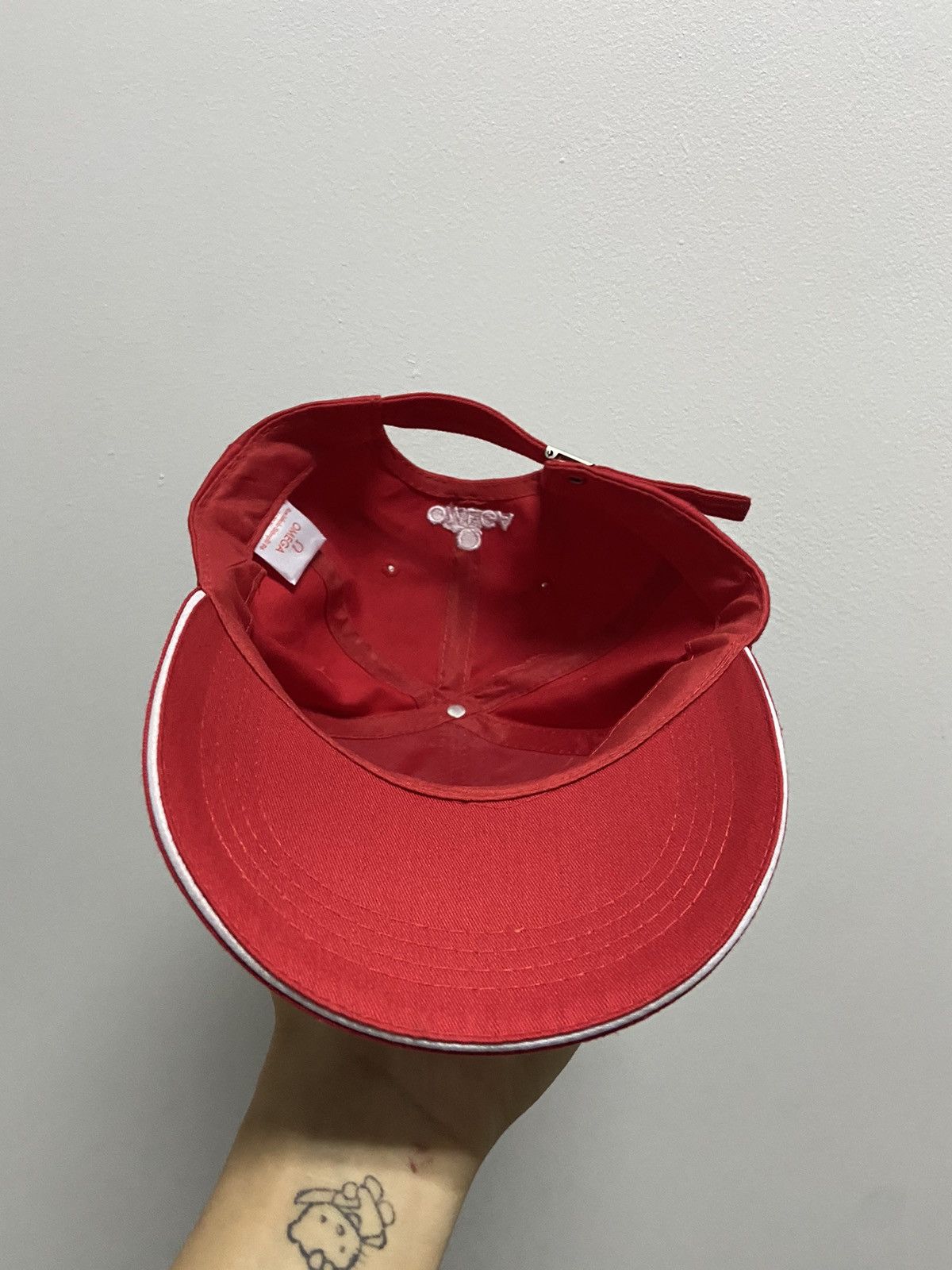 Omega Omega big logo cap vintage Size ONE SIZE - 6 Thumbnail