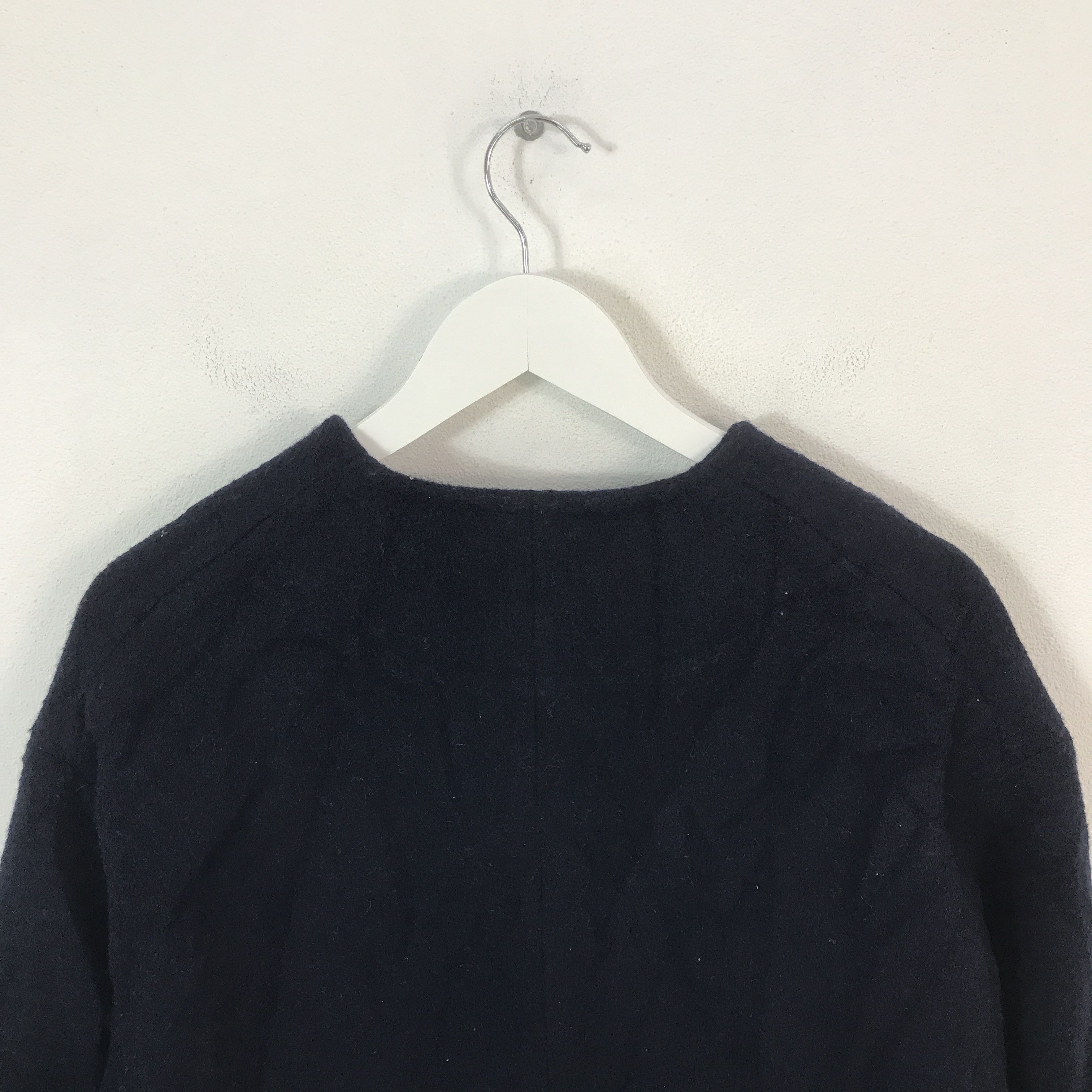 Danton Vtg Dantom Japan Wool button Design Kimono collar jacket Size US L / EU 52-54 / 3 - 4 Thumbnail
