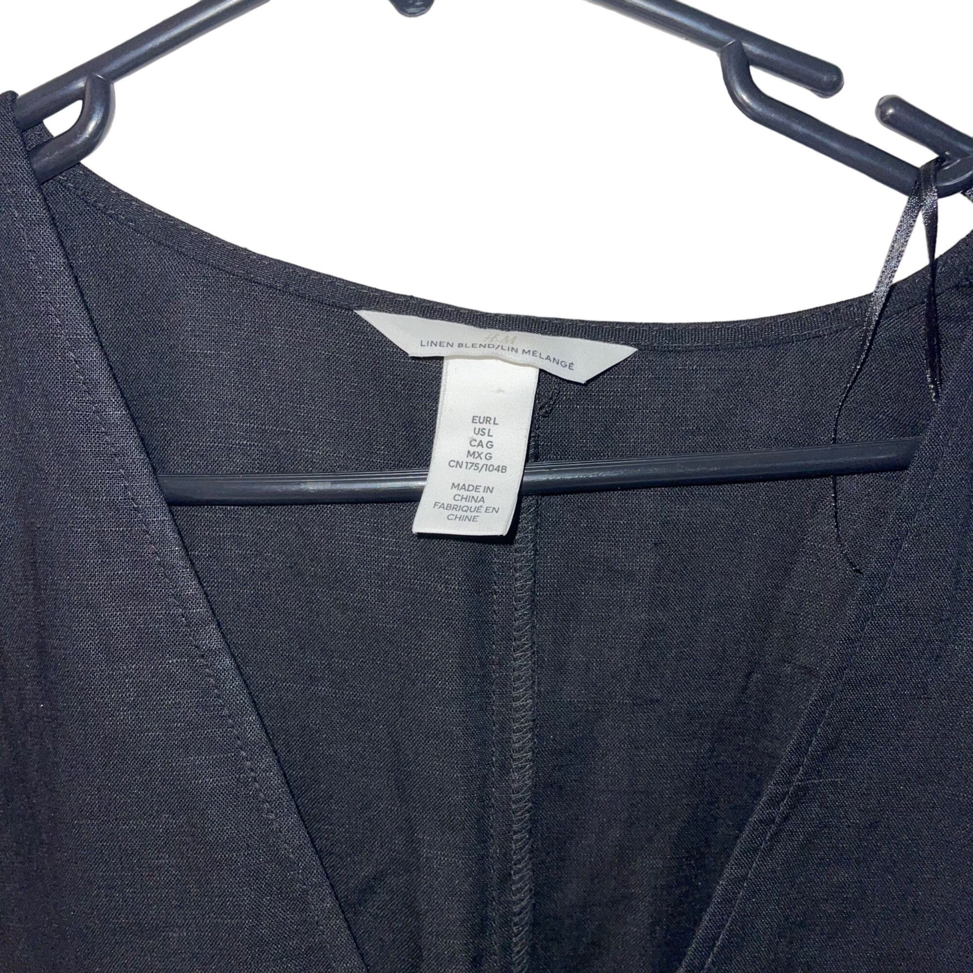 Other H M Womens Dress Size Large Black Size L / US 10 / IT 46 - 4 Thumbnail