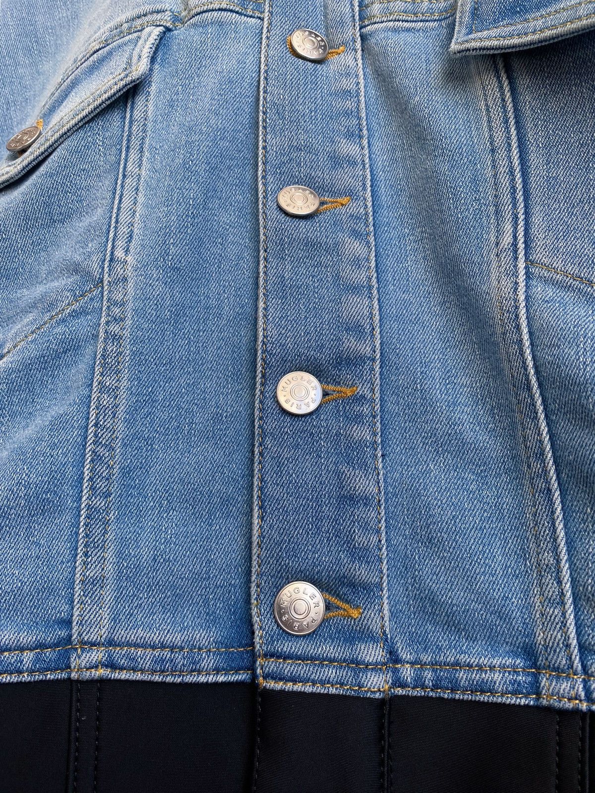 H&M × Mugler × Thierry Mugler Mugler x H&M Denim Jacket Size L Size US L / EU 52-54 / 3 - 16 Thumbnail