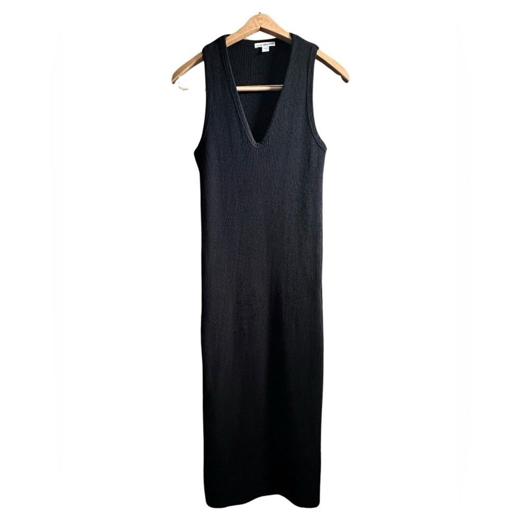 James Perse JAMES PERSE Sleeveless MIDI Tank Dress Black Women’s Size 1. Size XXS / US 00 / IT 34 - 12 Thumbnail