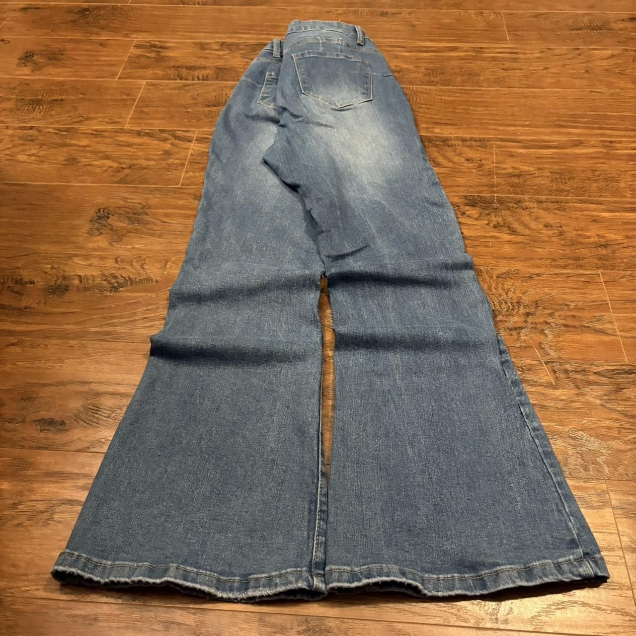 Vintage Crazy Vintage Y2K/2000s Baggy Flared Streetwear Medium Wash Denim Jeans! Size US 30 / EU 46 - 4 Thumbnail