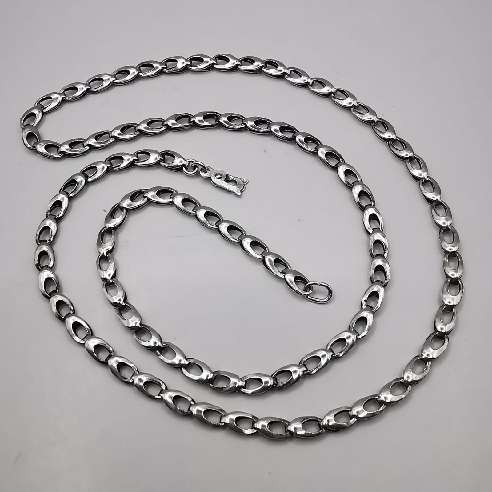 Sterling Silver Vintage Jewelry Chain,925 Sterling Silver,Signed 7,45g Size ONE SIZE - 1 Thumbnail