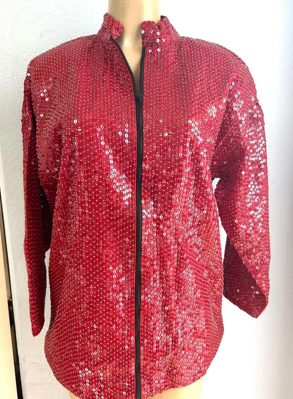 USA Olympics Sequin Jacket Red size S only Size S / US 4 / IT 40 - 1 Preview