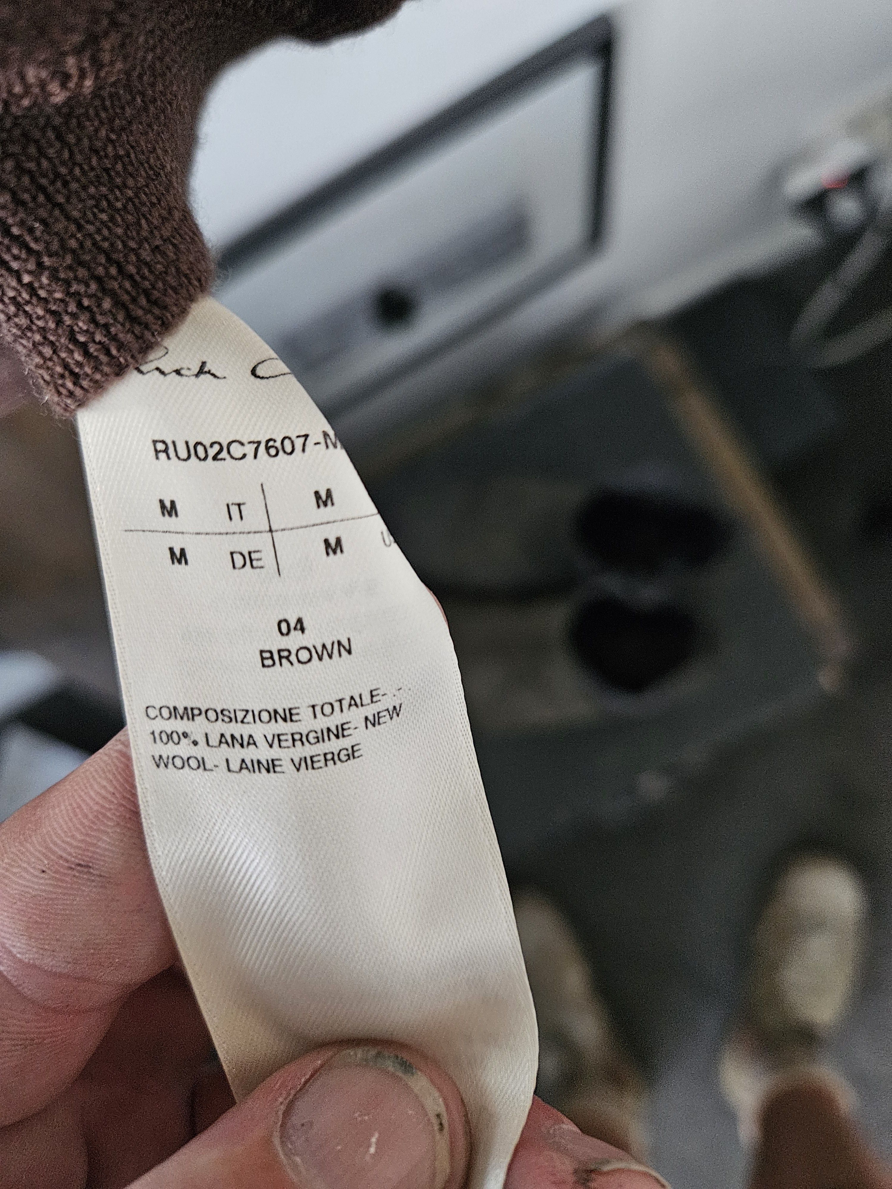 Rick Owens LUXOR SWEATER Size US M / EU 48-50 / 2 - 3 Thumbnail