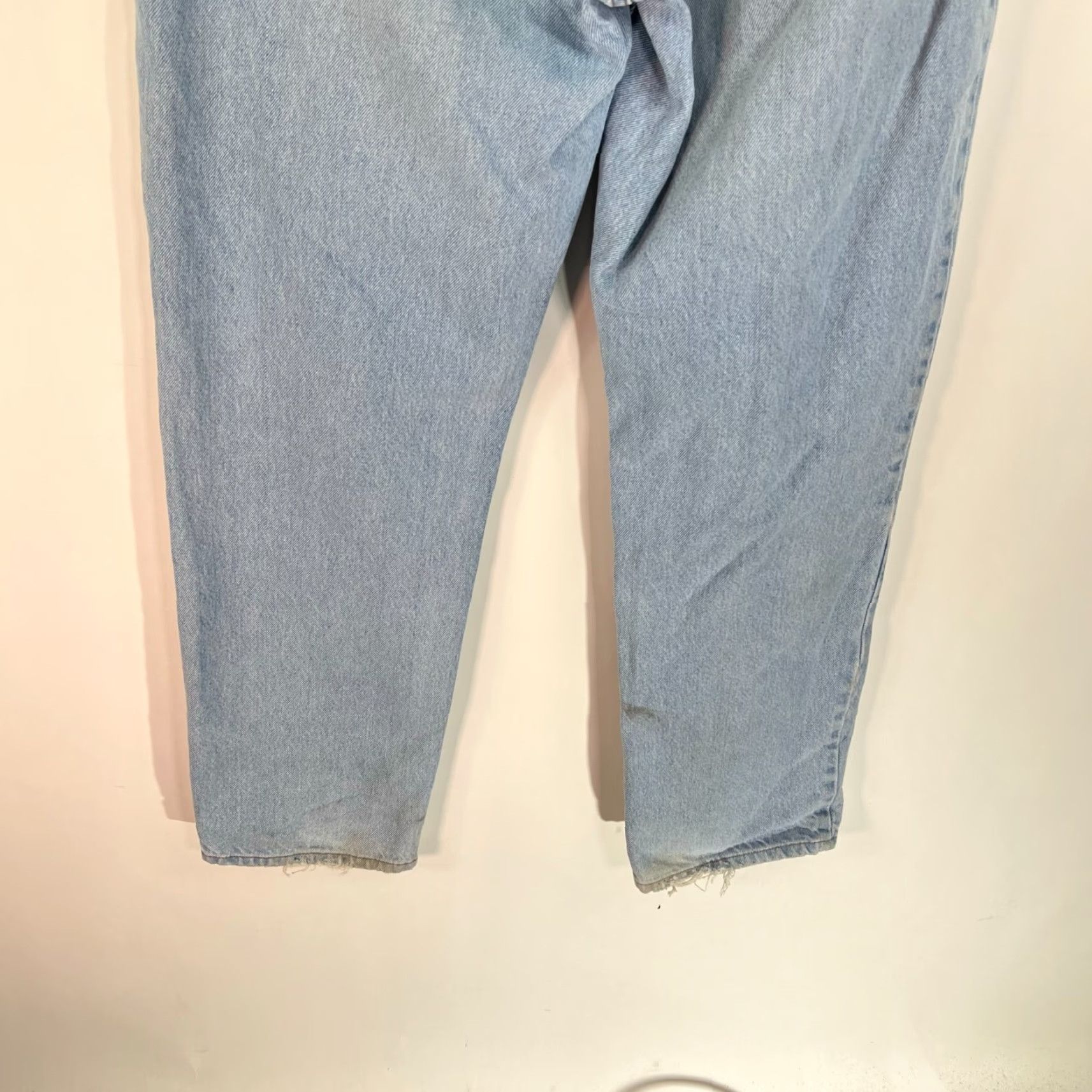 Vintage VINTAGE L.L. Bean Jeans Mens 38x34 Straight Blue Denim Relaxed Distressed Classic Size US 38 / EU 54 - 5 Thumbnail