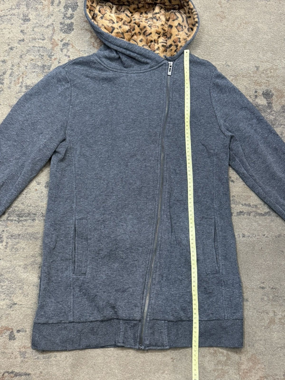 GOSTAR DE FUGA × If Six Was Nine × Japanese Brand Asymmetrical Hoodie Fur Leopard Japanese Omphalos Size US M / EU 48-50 / 2 - 7 Thumbnail