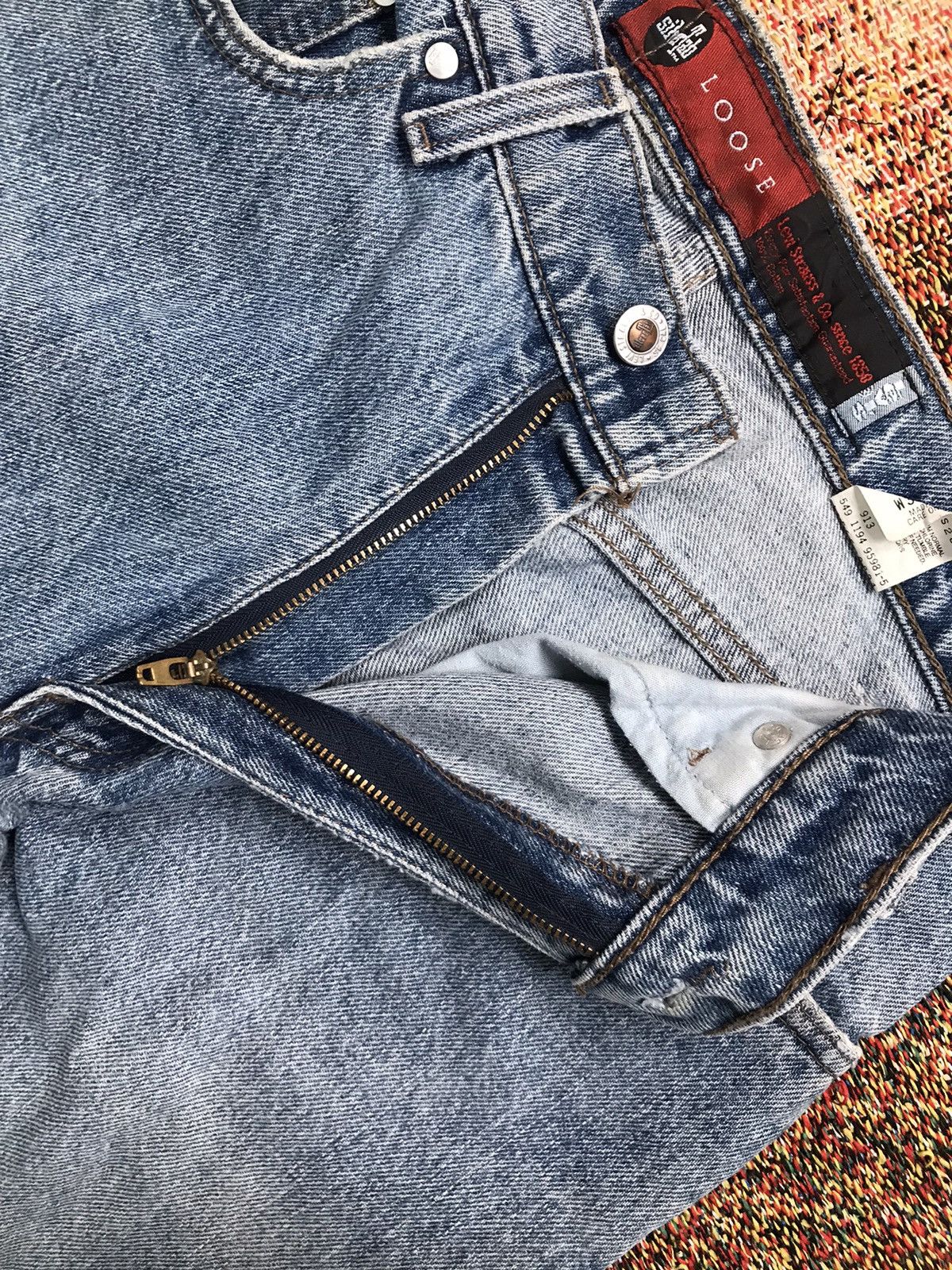 Levi's Vintage Levi’s silver tab denim Size US 30 / EU 46 - 6 Thumbnail