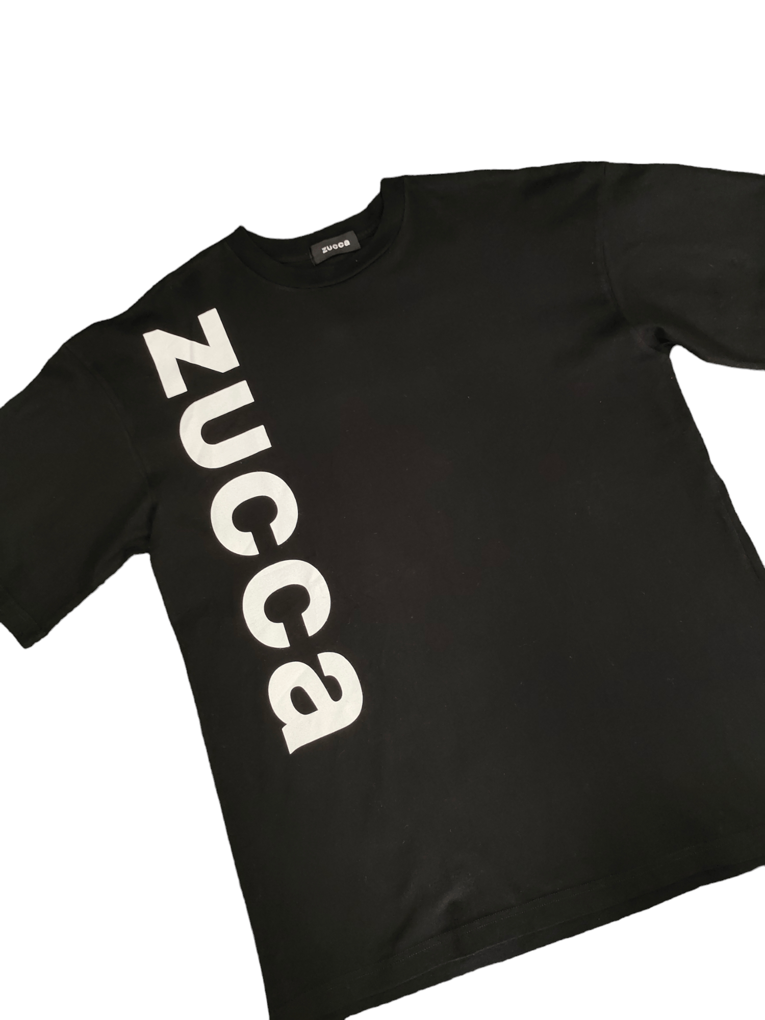 CABANE de ZUCCa Zucca Issey Miyake Spell Out T-Shirt Size US L / EU 52-54 / 3 - 2 Thumbnail