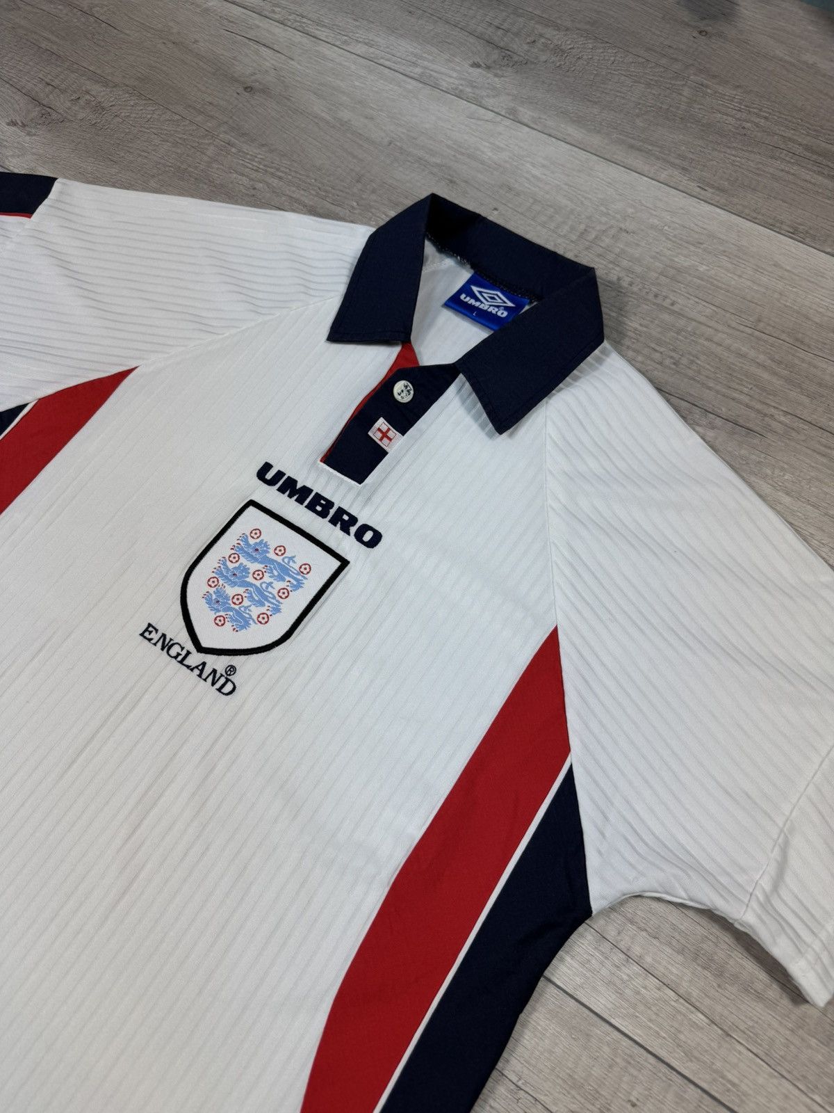 Umbro England Vintage 1998 Umbro Rare Jersey Size US L / EU 52-54 / 3 - 2 Thumbnail