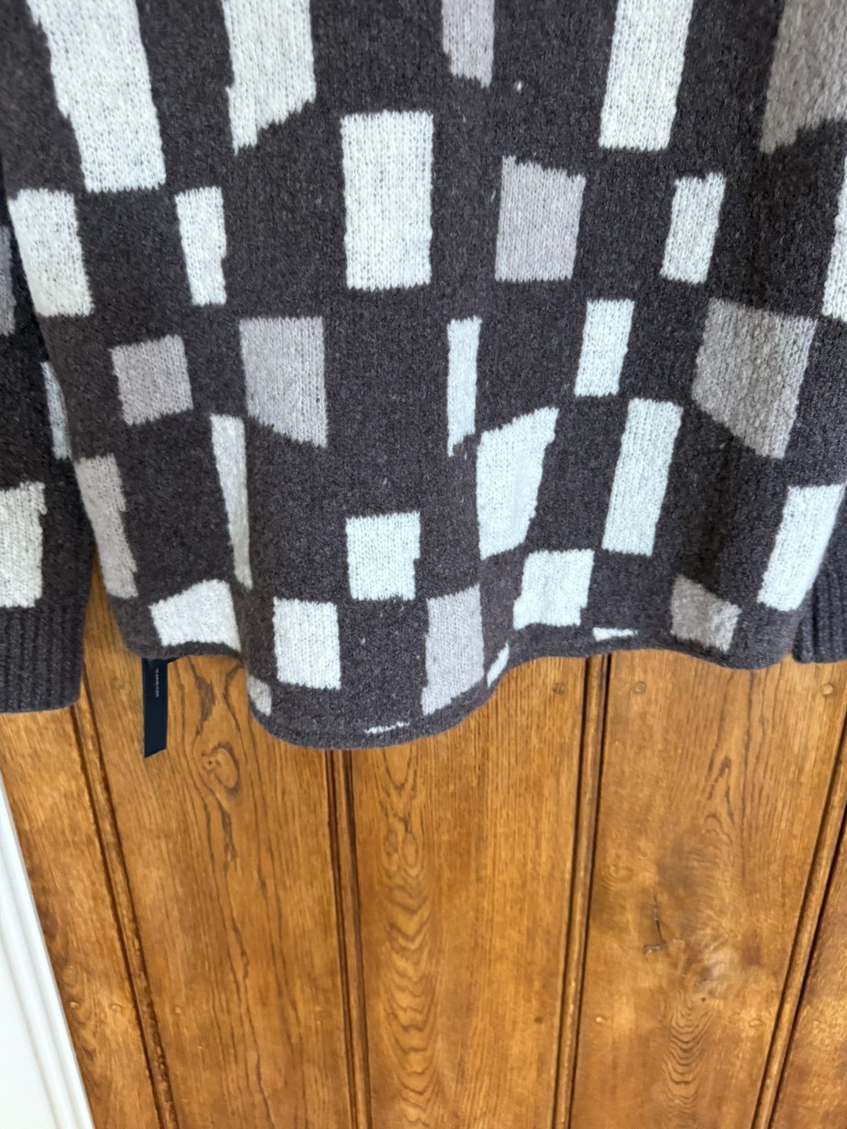 Amiri $1.3k Amiri damier cardigan sweater logo rare grail S Size US S / EU 44-46 / 1 - 18 Thumbnail