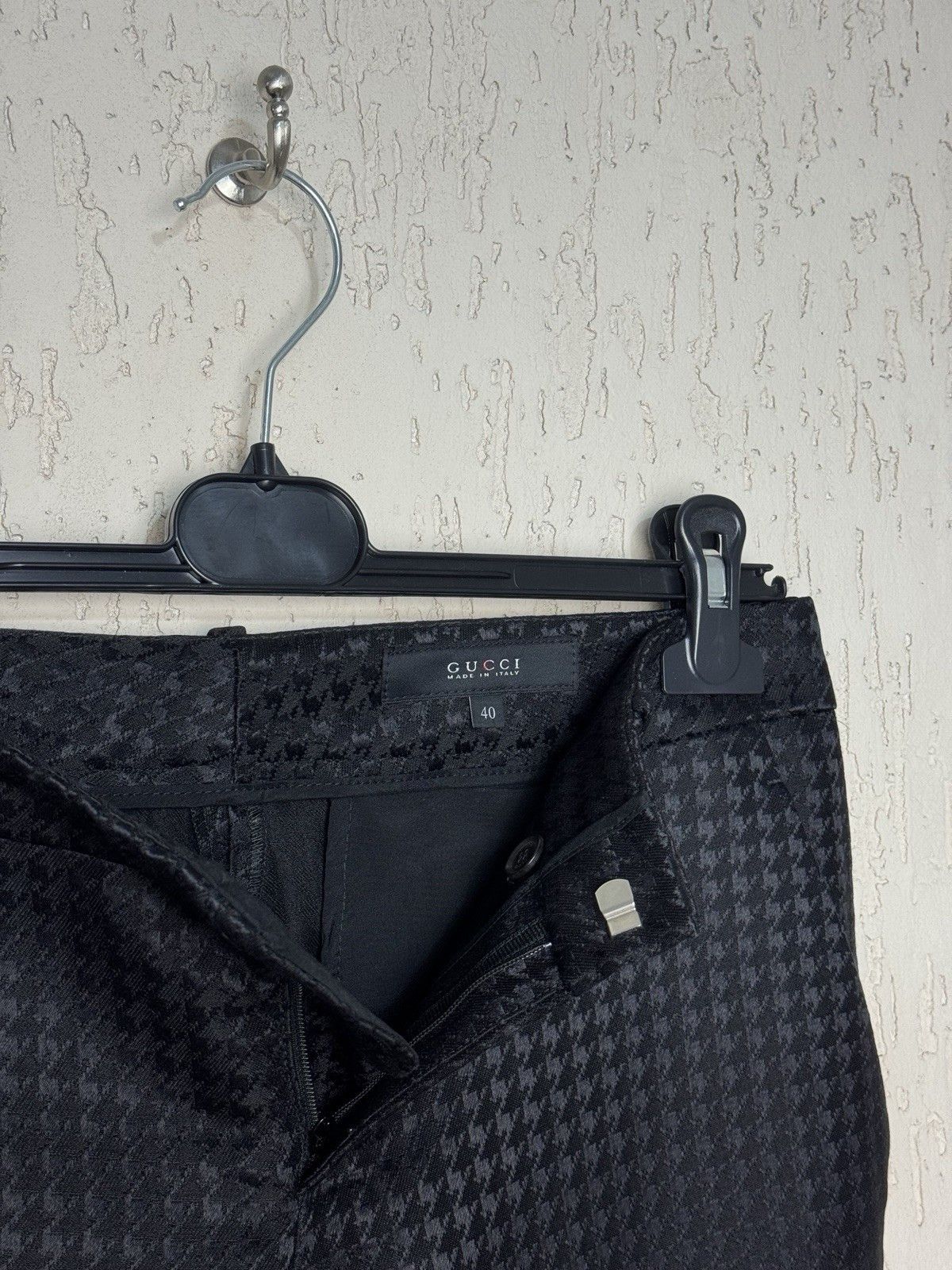 Gucci Gucci Womens Low Rise Slim Fit Dress Pants Authentic Wool Size 27" / US 4 / IT 40 - 4 Thumbnail