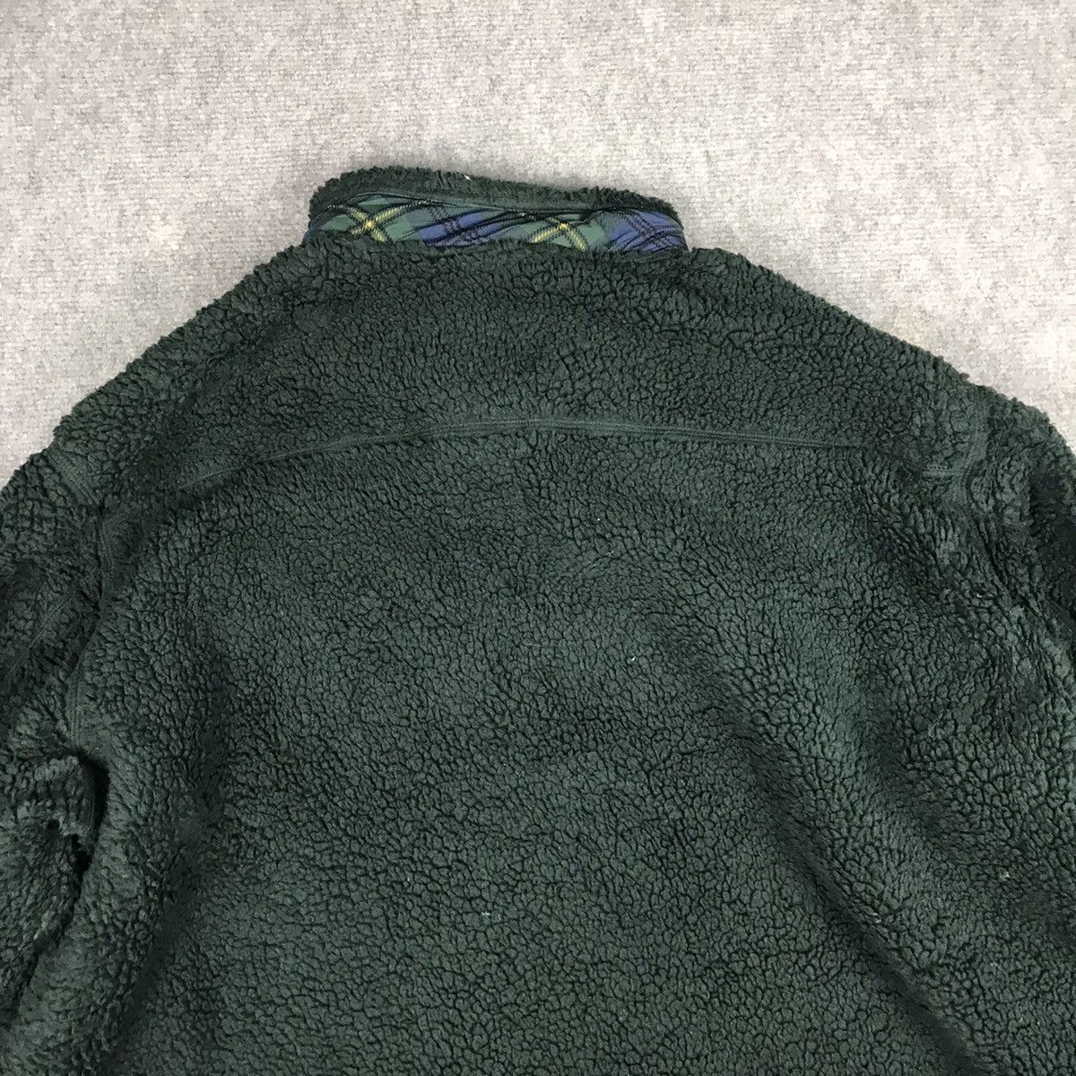 J.W ANDERSON SHERPA FLEECE ZIPPIER JACKET