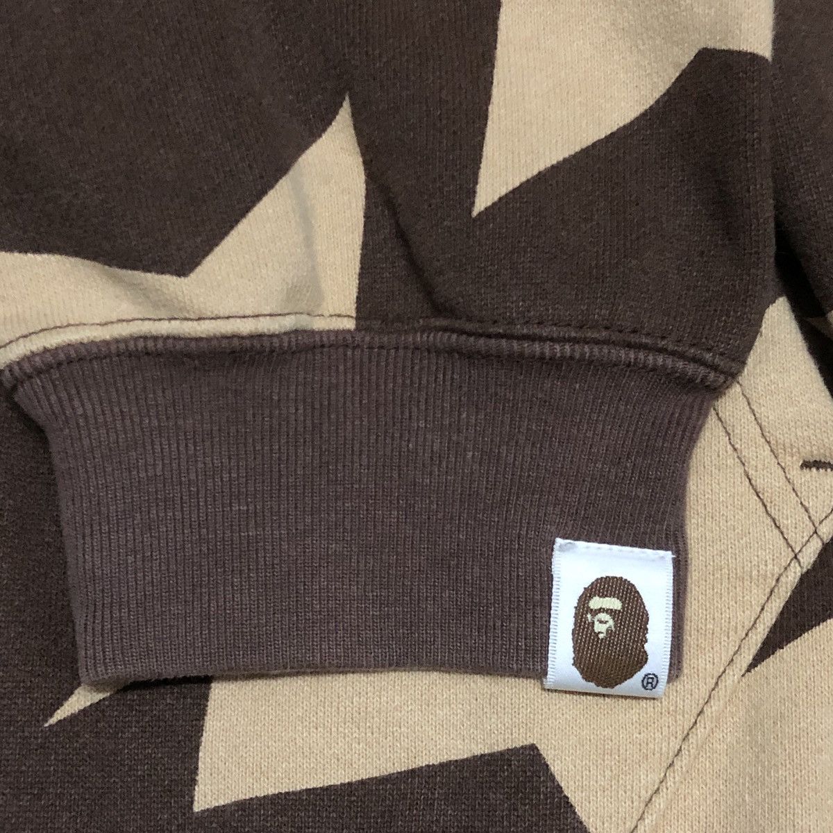 Bape Sta Pattern Full Zip Hoodie 2007 Size US L / EU 52-54 / 3 - 6 Thumbnail