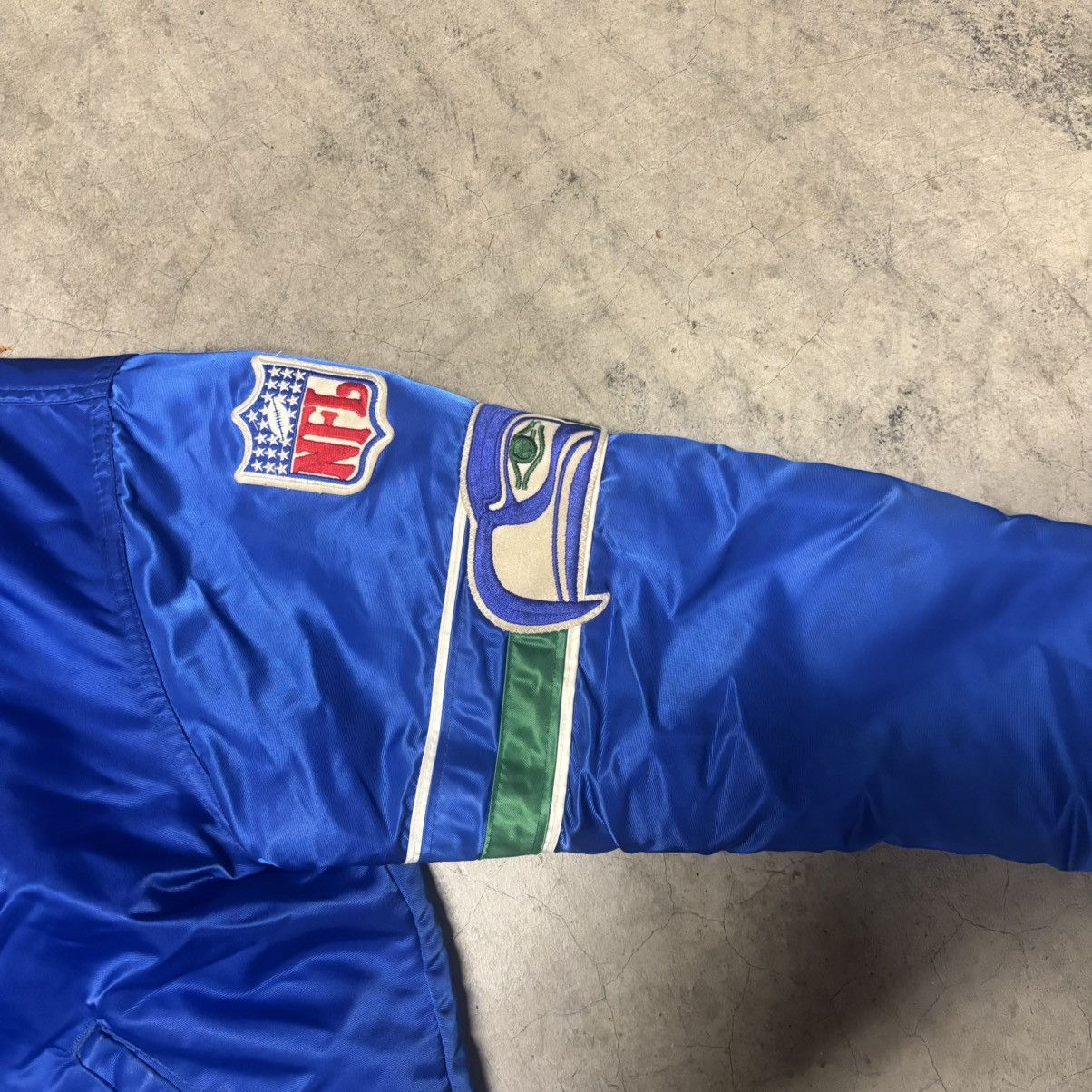 Starter Vintage 80s satin seahawks starter jacket Size US M / EU 48-50 / 2 - 3 Thumbnail