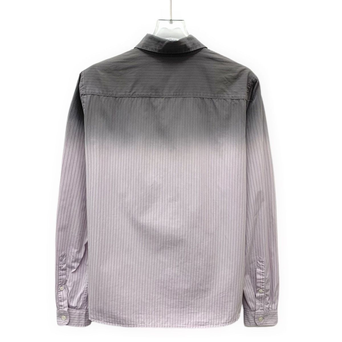 Prada Prada Color-block Vertical Striped Long Sleeve Shirt K26WX Size US L / EU 52-54 / 3 - 2 Thumbnail