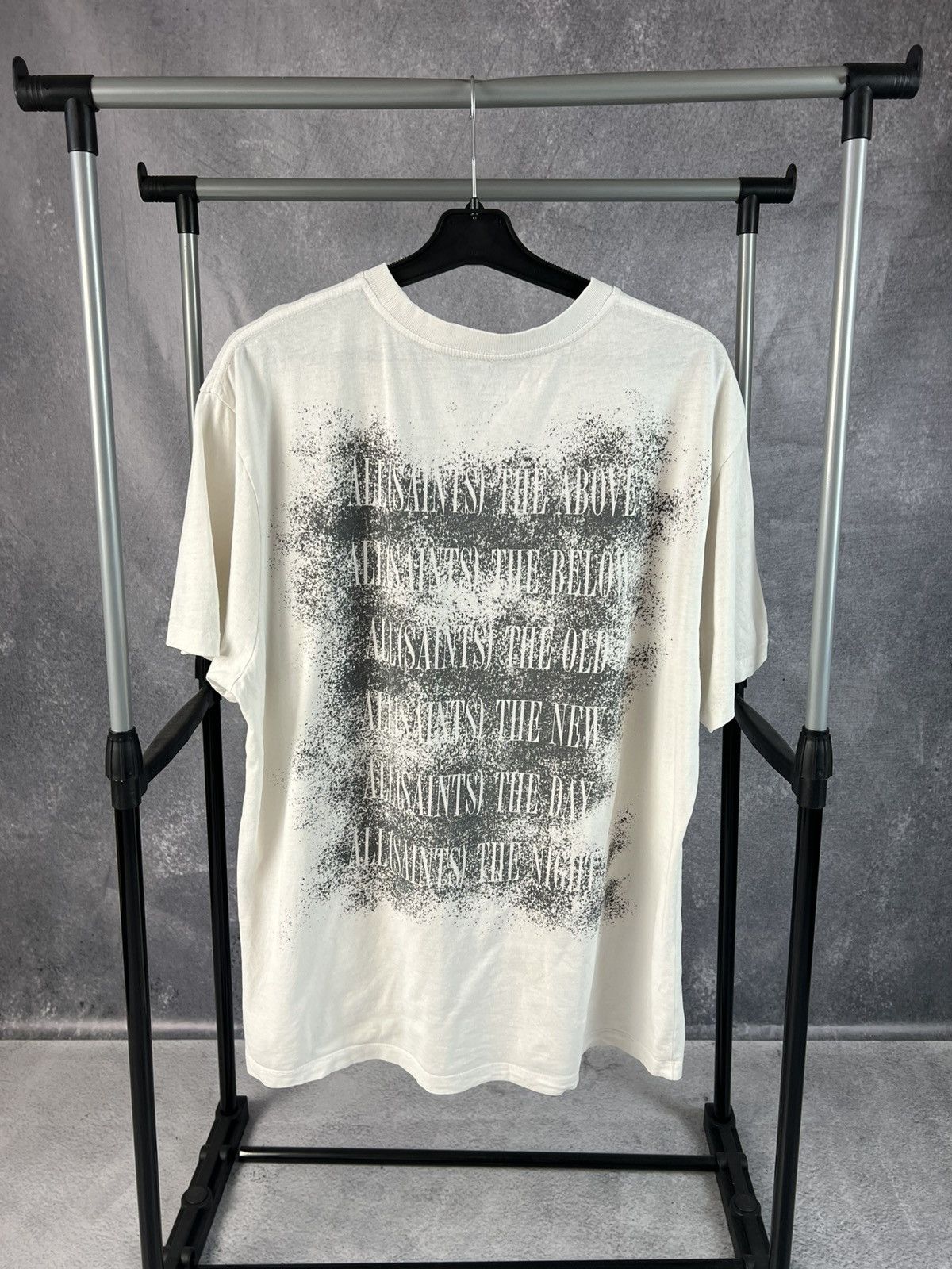 20471120 All saints shadow stamp ss crew Size US M / EU 48-50 / 2 - 2 Thumbnail