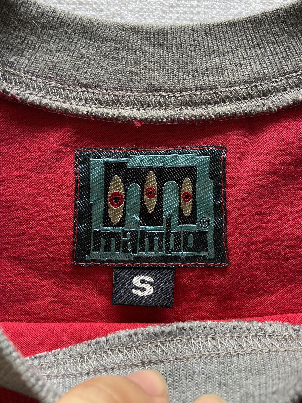 Mambo × Vintage Mambo S/S Raglan T-Shirt ( Made In Australia )( 1995 ) Size US L / EU 52-54 / 3 - 4 Thumbnail