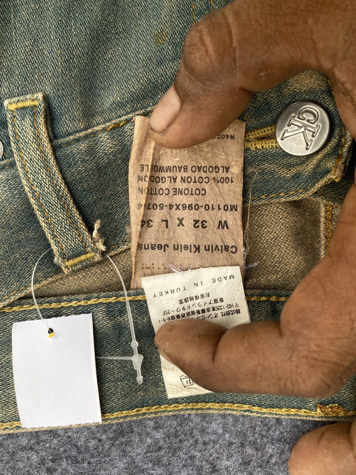 Calvin Klein × If Six Was Nine Vintage calvin Klein straight cut denim Size US 32 / EU 48 - 12 Thumbnail