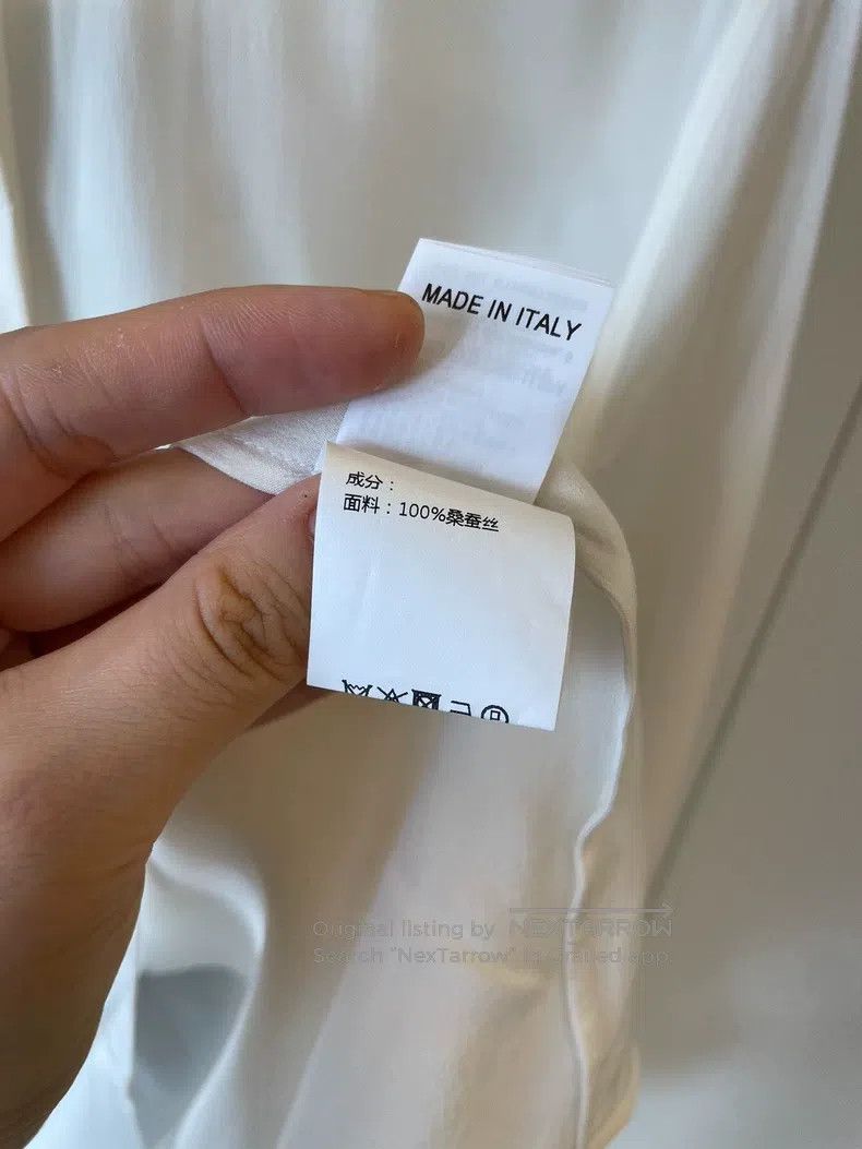 Brunello Cucinelli Brunello Cucinelli White Basic Silk Shirt Size S / US 4 / IT 40 - 6 Thumbnail