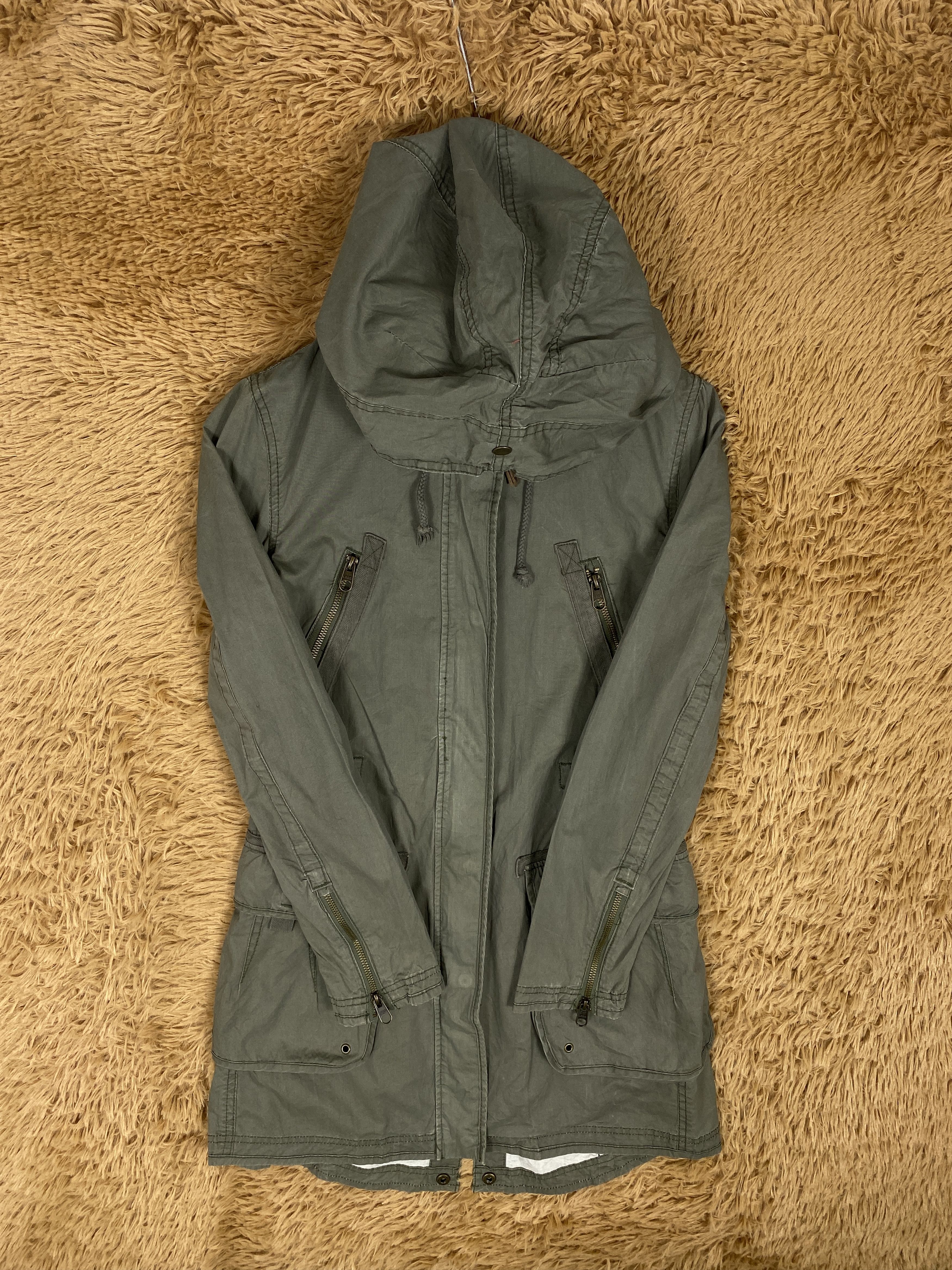 H&M Vintage L.O.G.G x H&M Hoodie Long Jacket J2386 Size US S / EU 44-46 / 1 - 4 Thumbnail