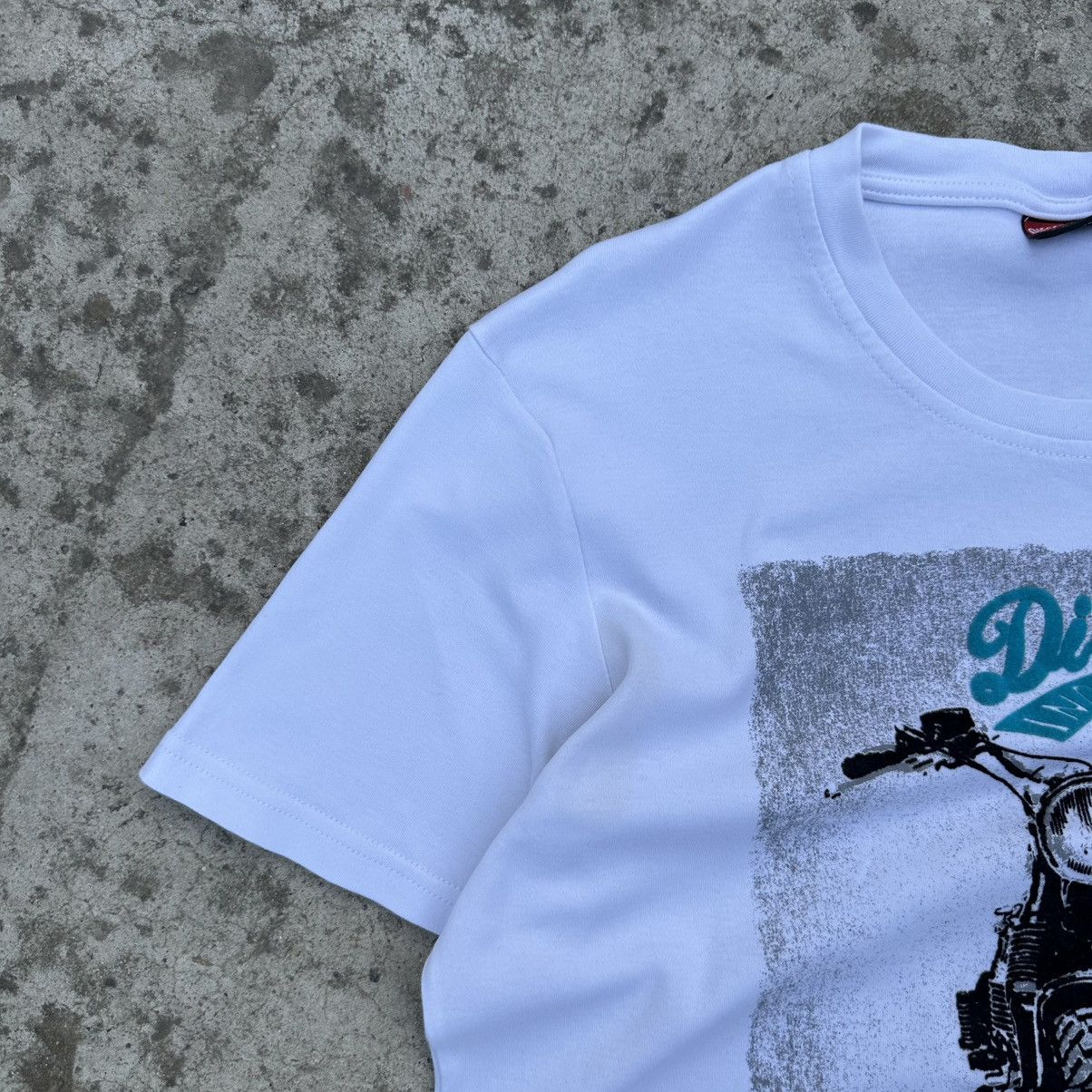 Diesel Vintage Japanese Style Diesel T-shirts Moto Logo Y2K 00s Size US M / EU 48-50 / 2 - 3 Thumbnail