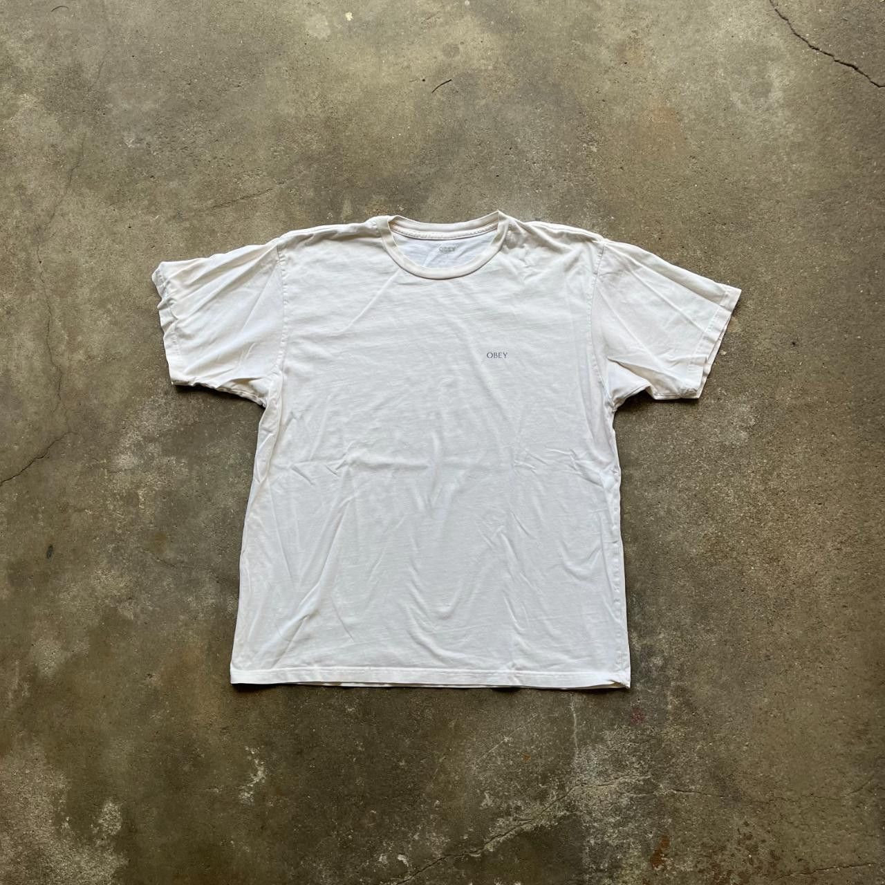 Obey Obey worldwide rose graphic T-shirt. Size US L / EU 52-54 / 3 - 2 Thumbnail