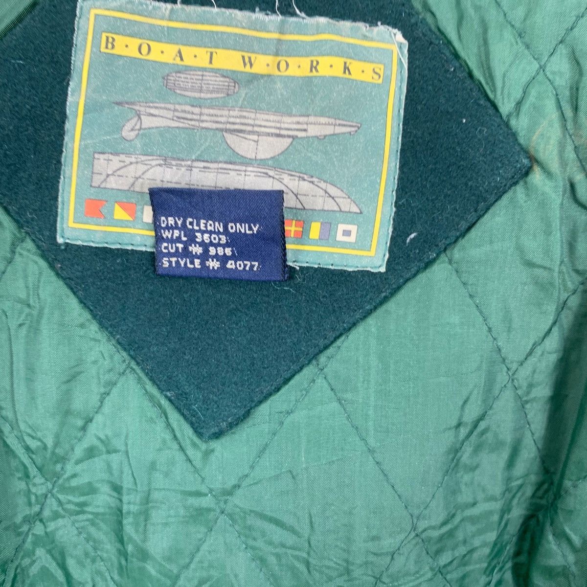 Vintage Vintage BOAT WORKS NAVIGATION Collection Duffle Heavy Coat Size US XL / EU 56 / 4 - 11 Thumbnail