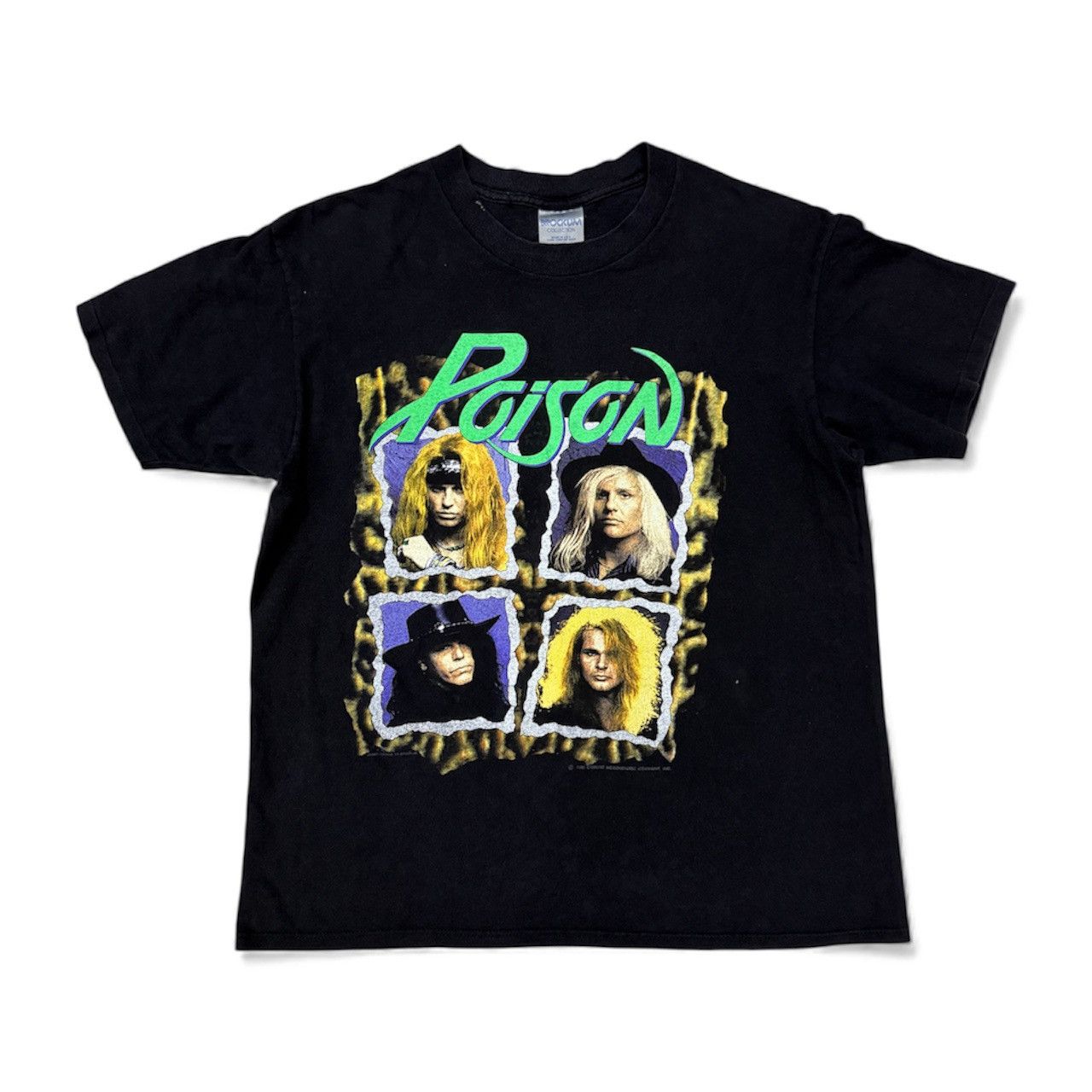 Band Tees vintage poison world tour 1990s bandtees Size US XL / EU 56 / 4 - 1 Thumbnail