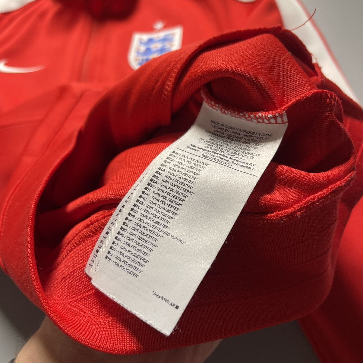 Nike ENGLAND NIKE 2014 WORLD CUP FOOTBALL WOMEN TRAINING TOP Size S / US 4 / IT 40 - 10 Thumbnail