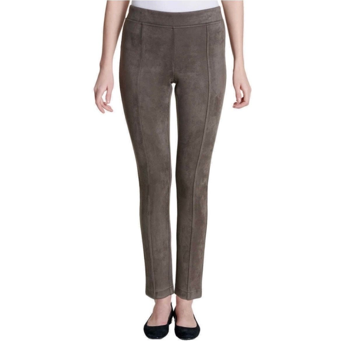 Andrew Marc NWOT Andrew Marc Suede Pleated Pants Size 30" / US 8 / IT 44 - 1 Thumbnail