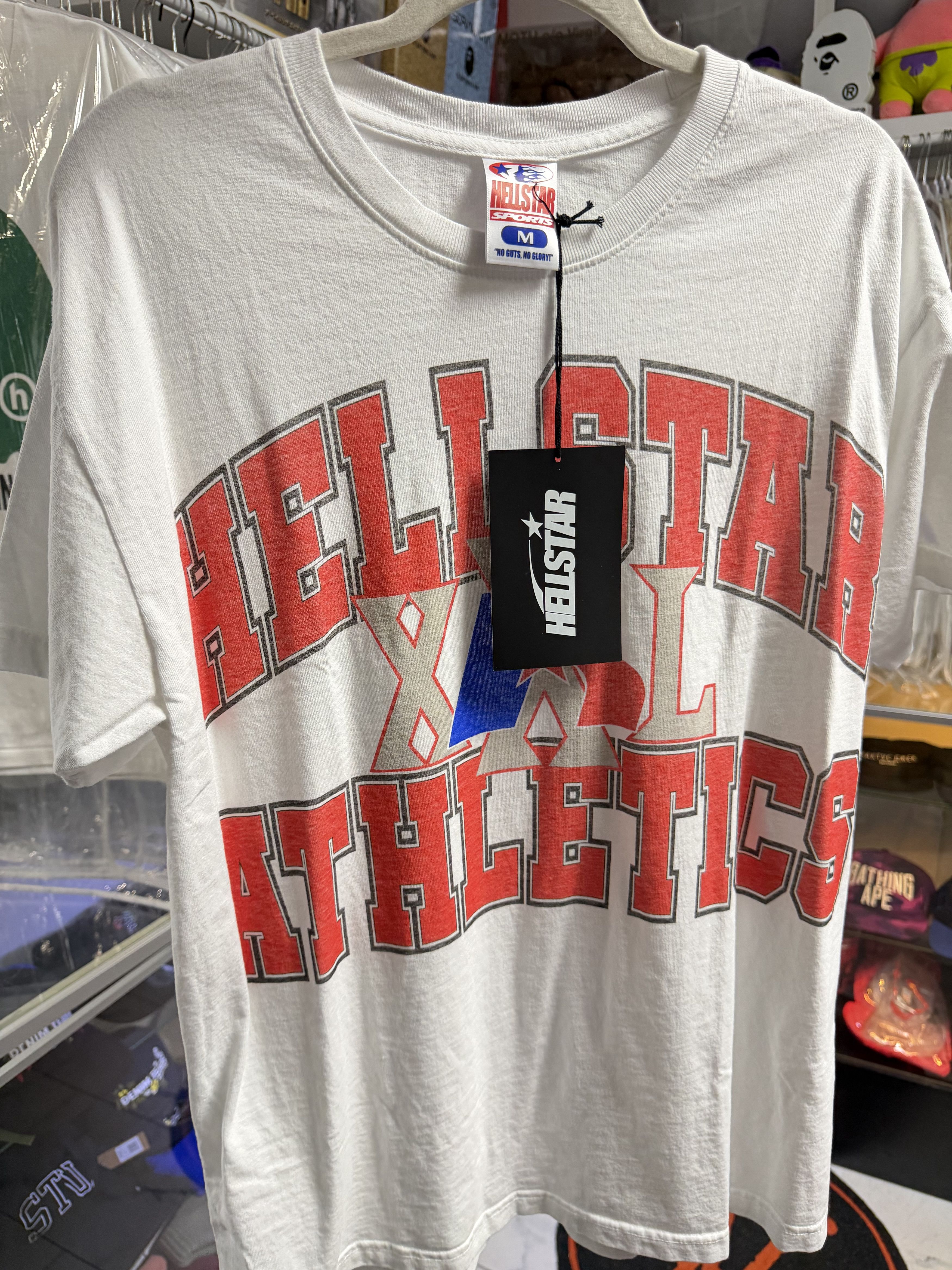 HELLSTAR Hellstar Athletics Tee Size Medium White Brand New Size US M / EU 48-50 / 2 - 1 Thumbnail