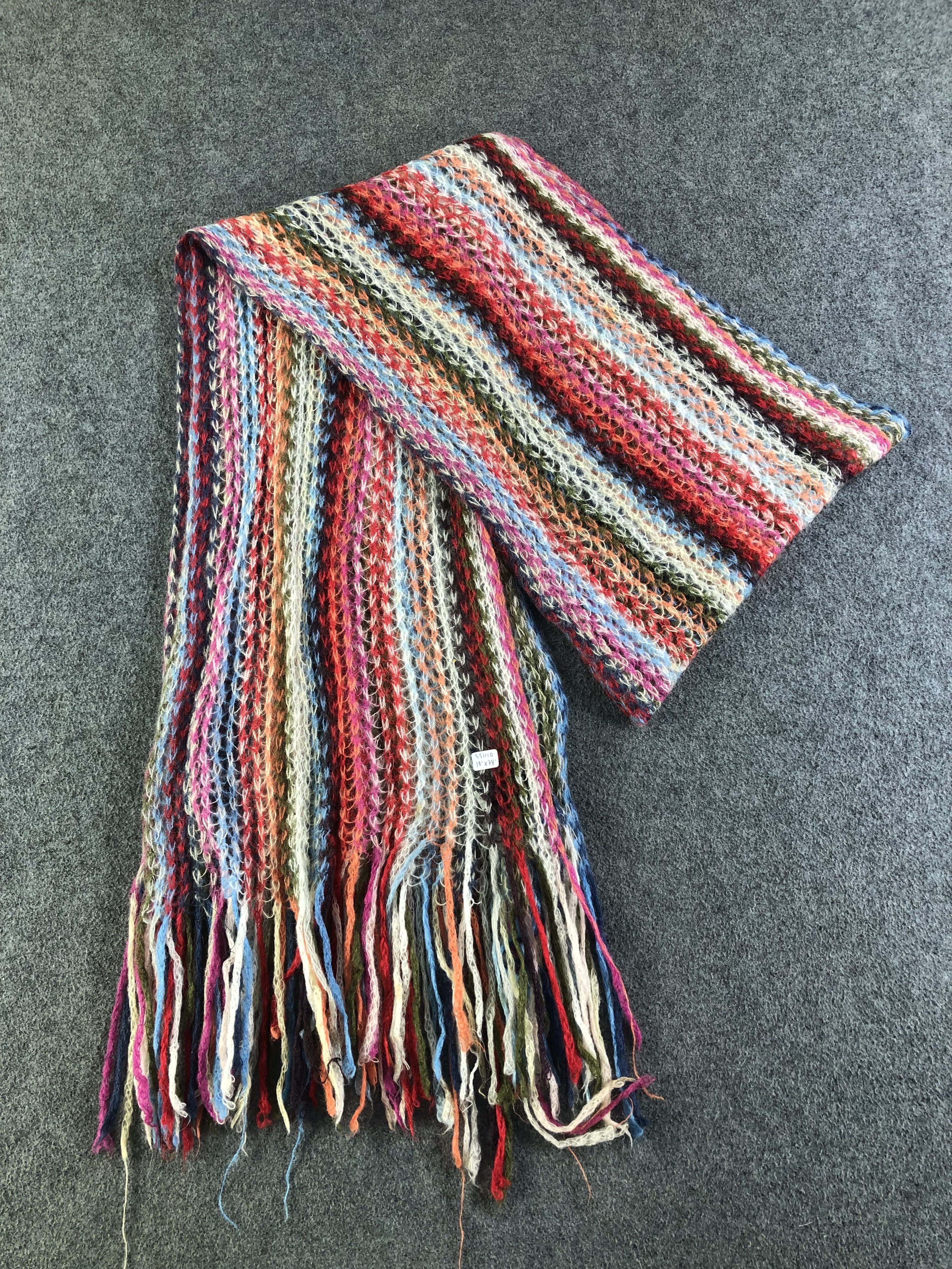 Vintage Glen Prince Mohair Scarf / Muffler / Neckwear Size ONE SIZE - 2 Thumbnail
