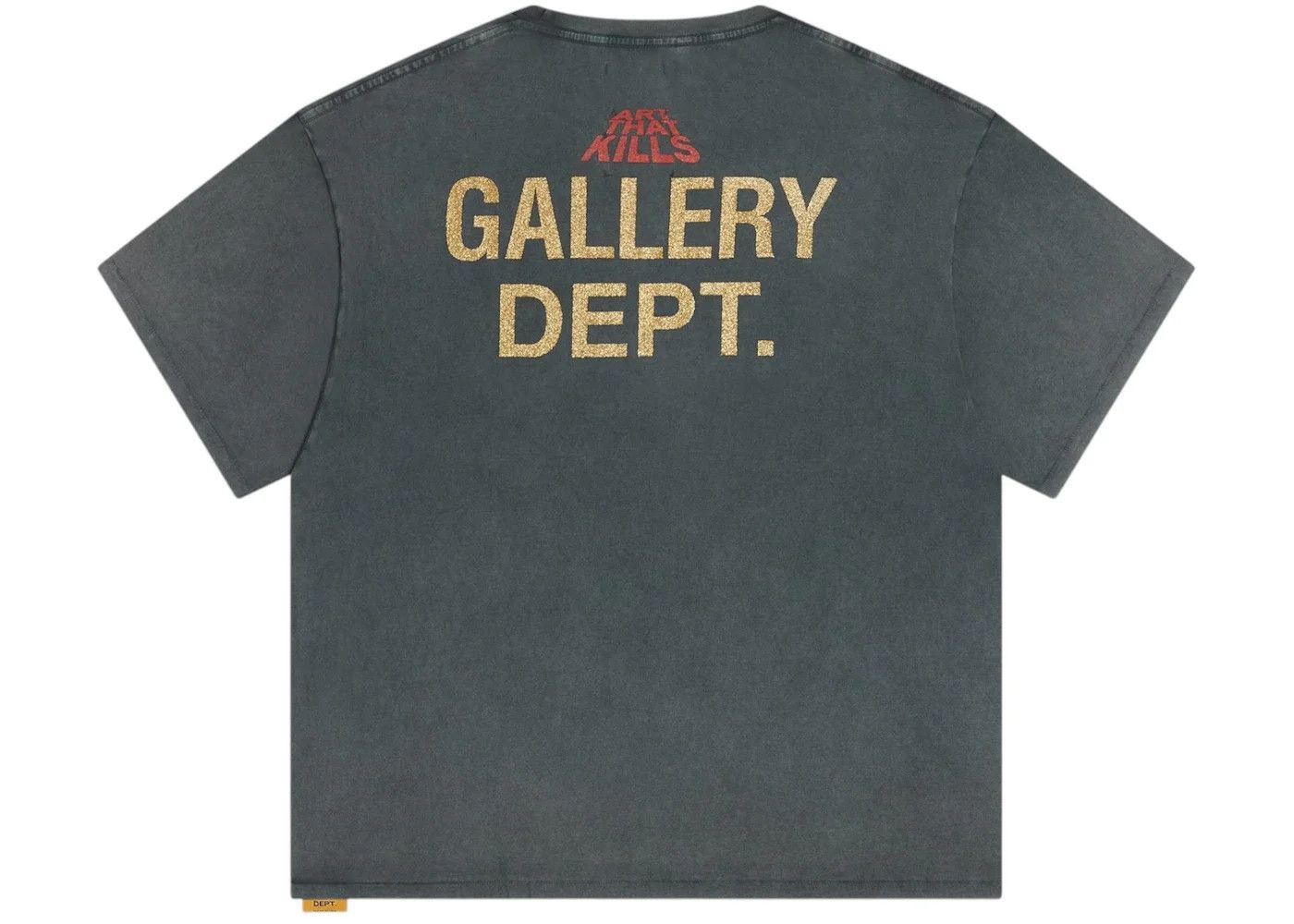 Gallery Dept. o1mle0226 ATK Night T-Shirt in Black Size US XL / EU 56 / 4 - 3 Thumbnail
