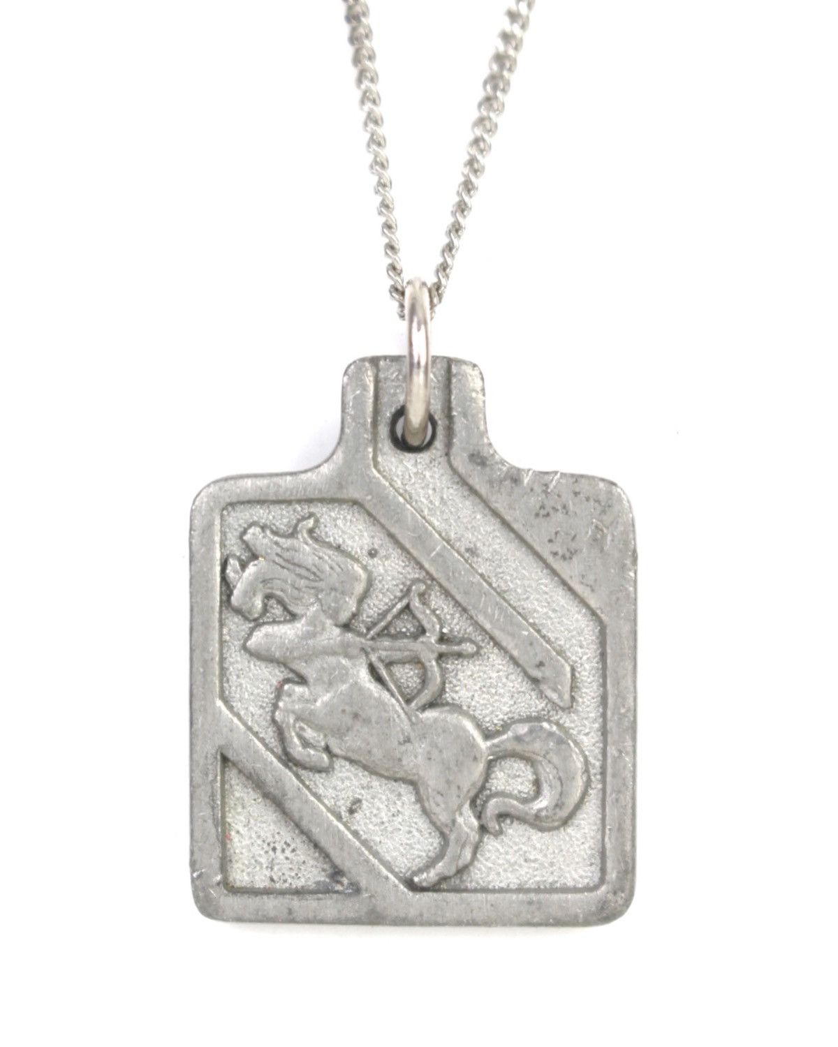 Vintage 2000S ROYAL SELANGOR SAGITTARIUS ZODIAC PENDANT NECKLACE Size ONE SIZE - 1 Thumbnail
