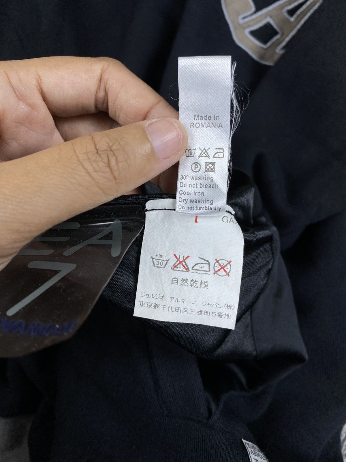 Emporio Armani 🔥Emporio Armani EA7 Big Logo Spellout Reversible Jacket Size US L / EU 52-54 / 3 - 14 Thumbnail